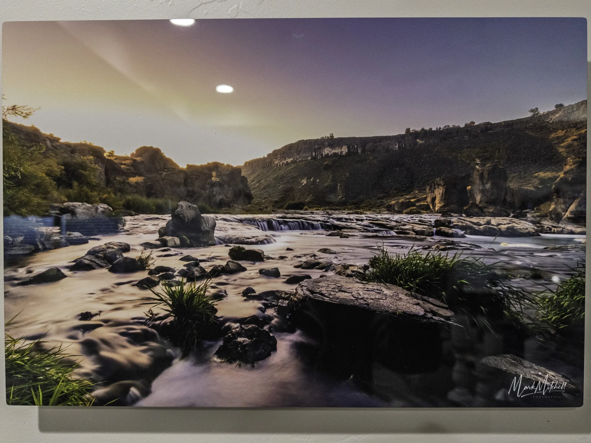 Pillar Falls Blue Hour | Southern Idaho Landscape Fine Art Print