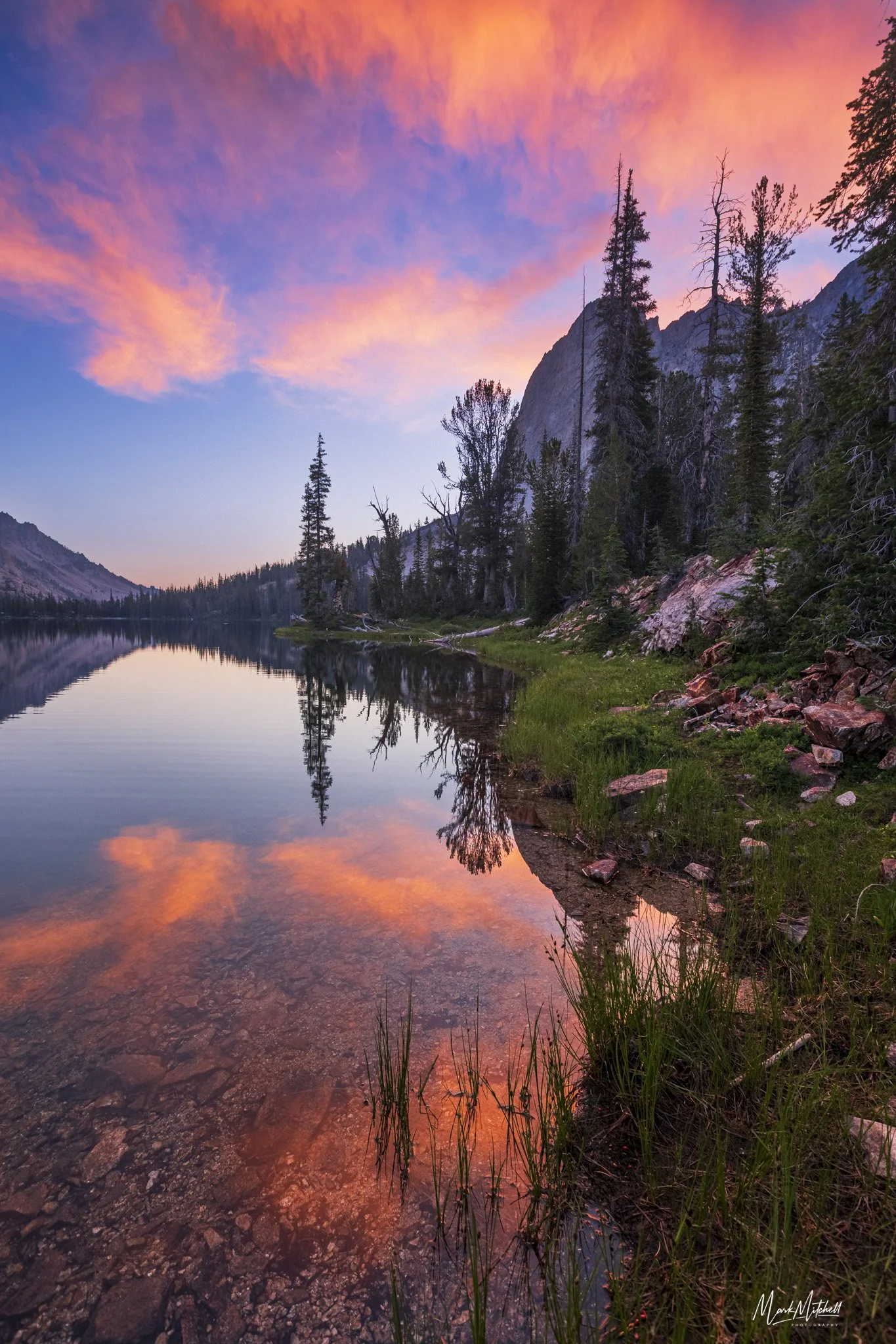 Sunrise at Alice Lake