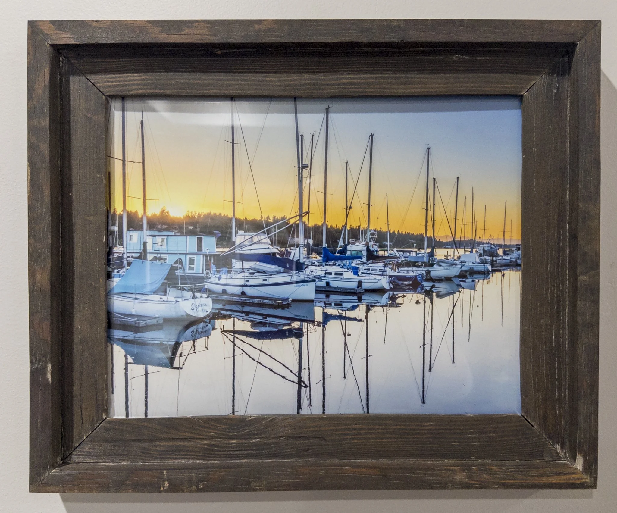 Percival Landing Sunset | Western Washington Landscape Fine Art Print