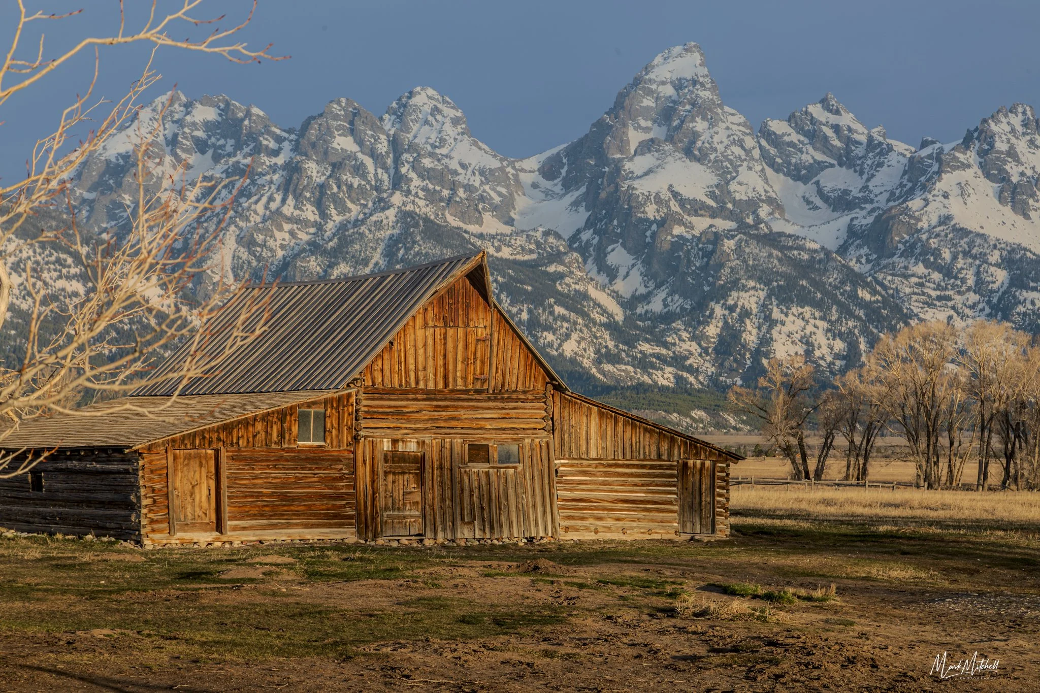 Early Spring Sunrise at T.A. Moulton Barn