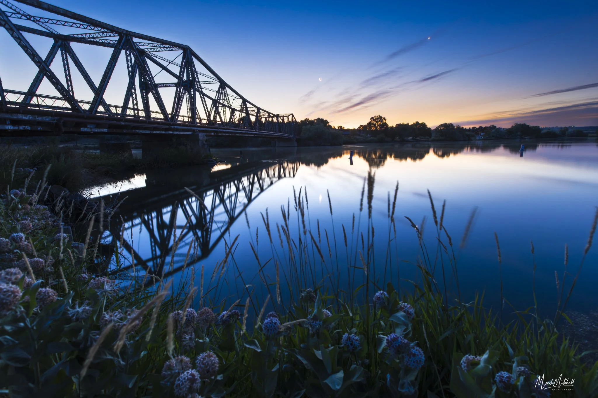 Old Owsley Bridge before sunrise | Hagerman, Idaho