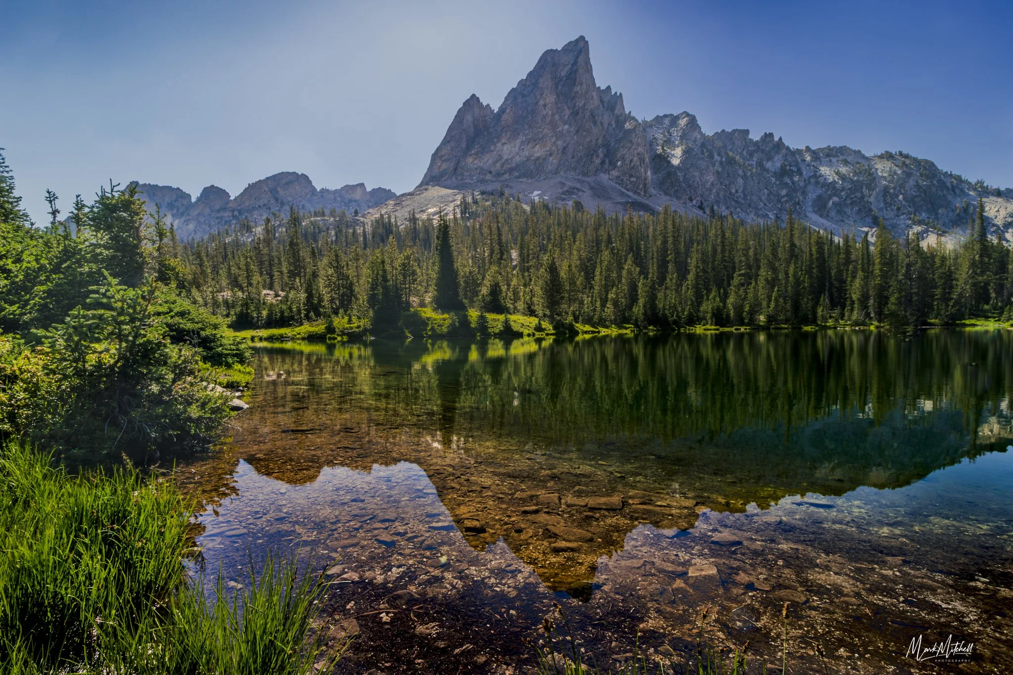 Purple Mountain Majesty |  Alice Lake, Stanley, Idaho
