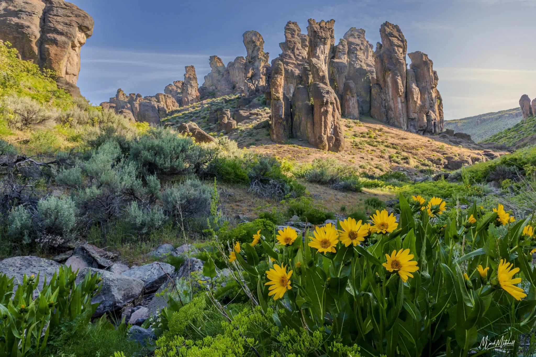 Rock Formations at Little City of Rocks | Gooding, Idaho