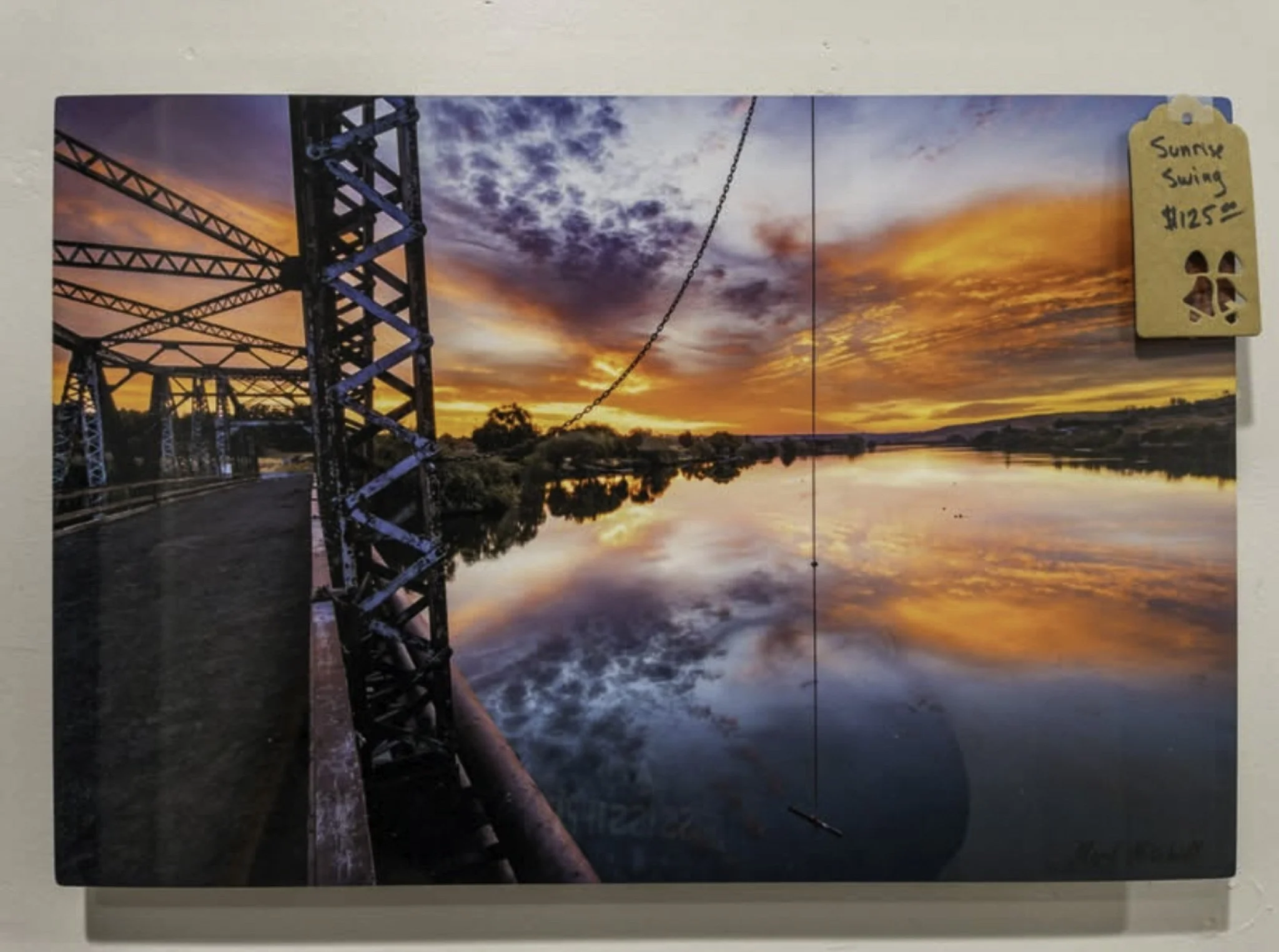 Old Owsley Bridge Swing | Southern Idaho Landscape Fine Art Print