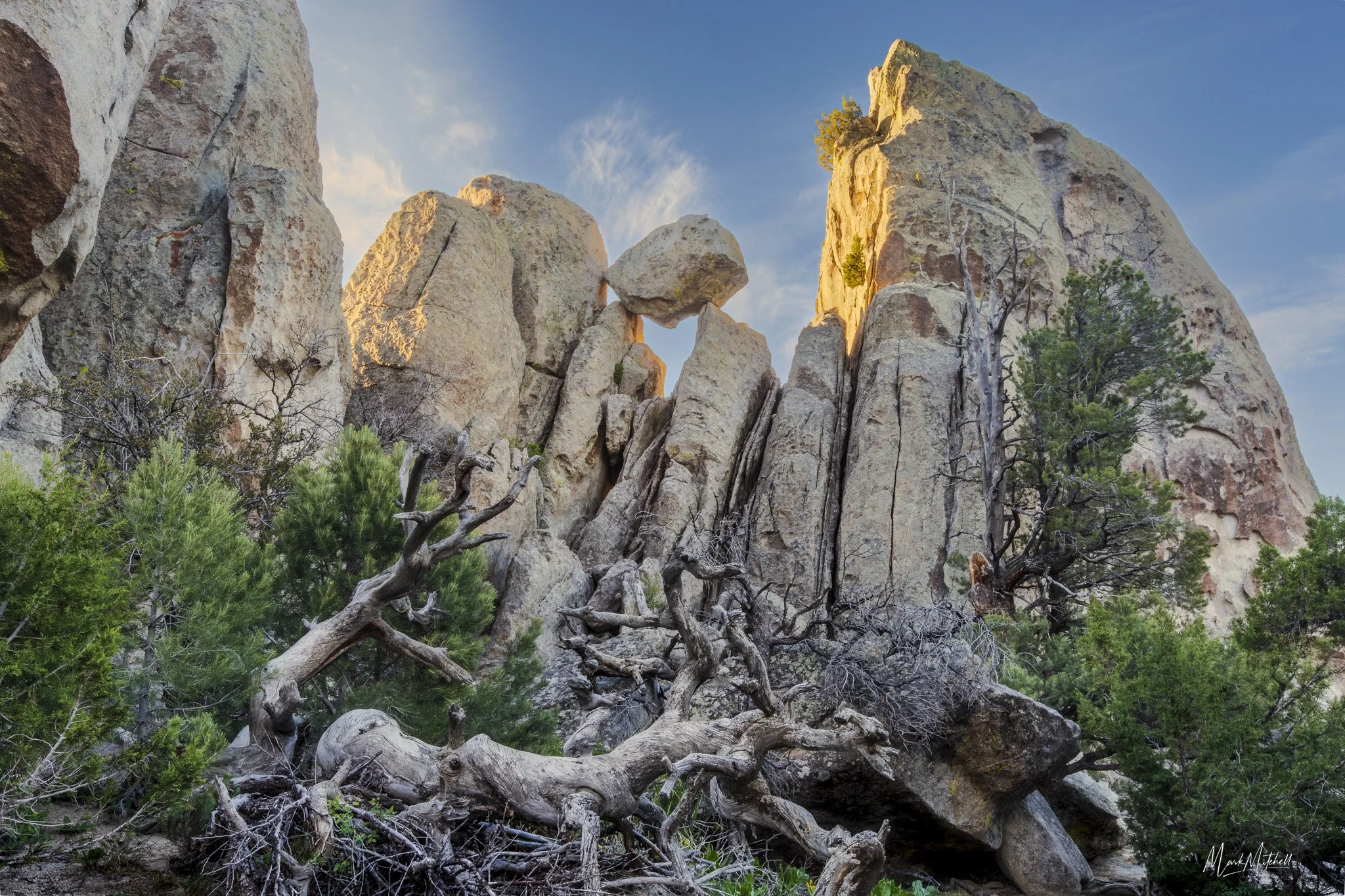 Balanced Boulder, City of Rocks