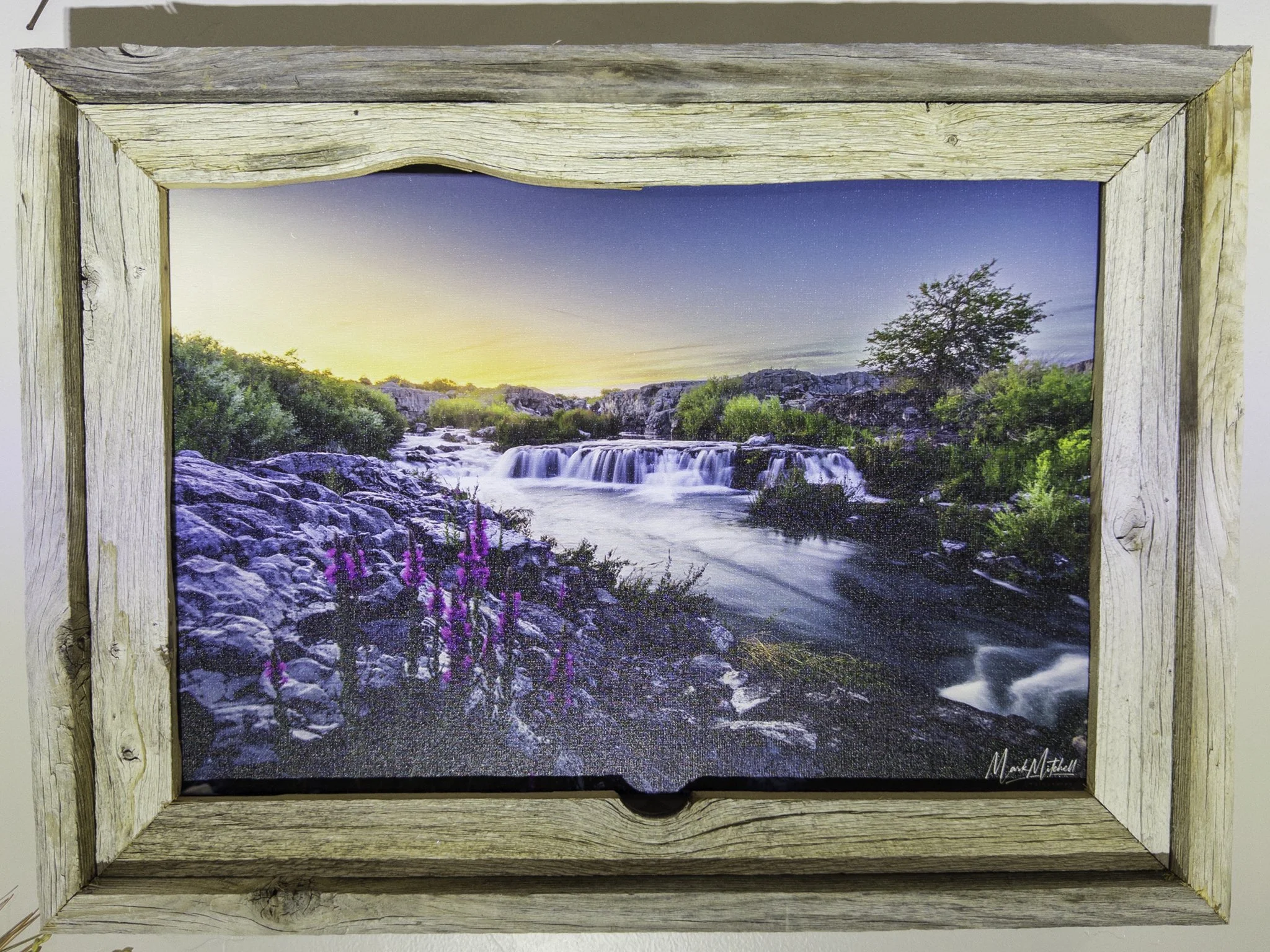 Pre-dawn at Upper Salmon Falls | Southern Idaho Landscape Fine Art Print