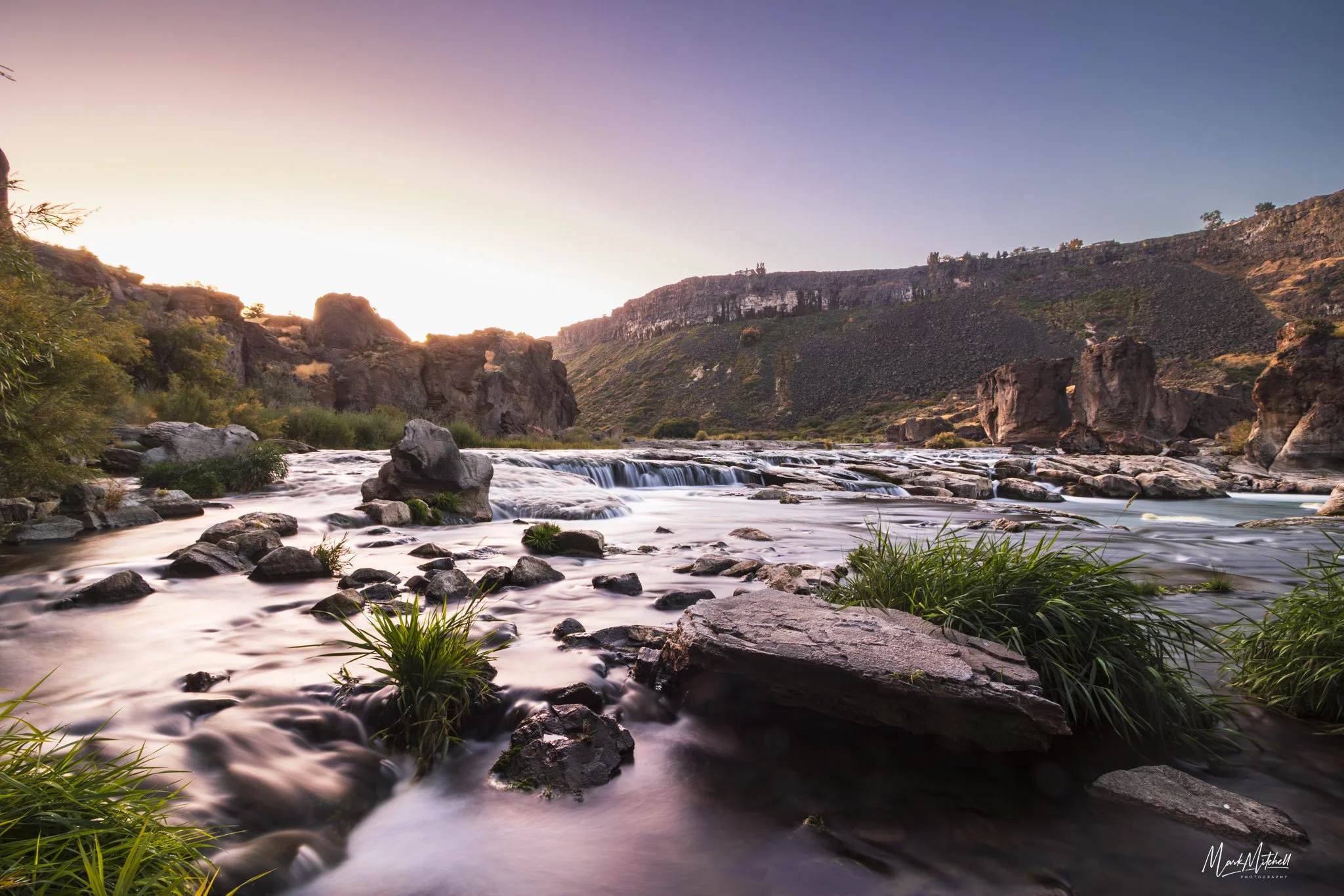 Pillar Falls Dawn | Twin Falls, Idaho