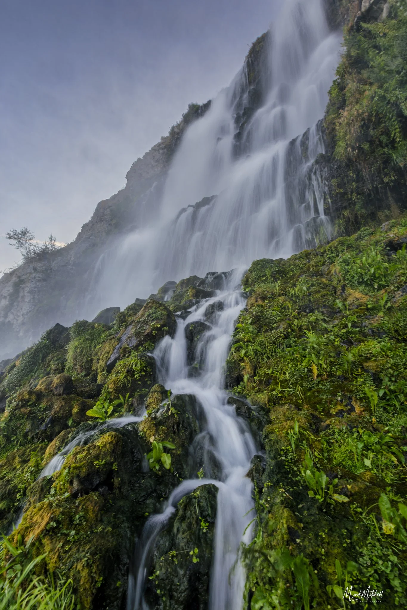 Lemmon Falls with Morning Mists | Hagerman, Idaho