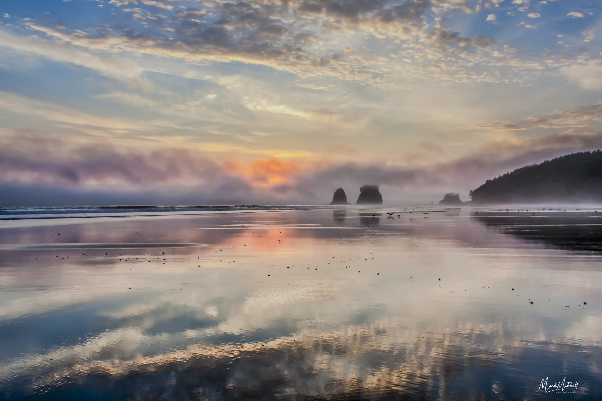La Push Beach Sunset  | LaPush 2nd Beach, Washington