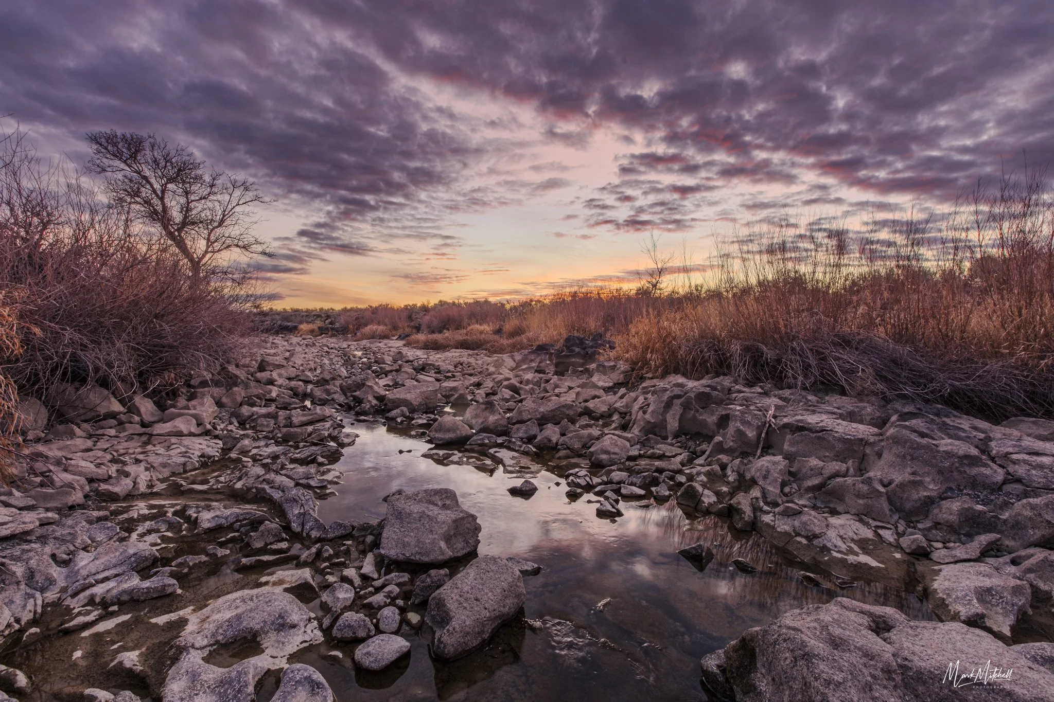 Winter Sunrise on the Malad River | Wendell, Idaho