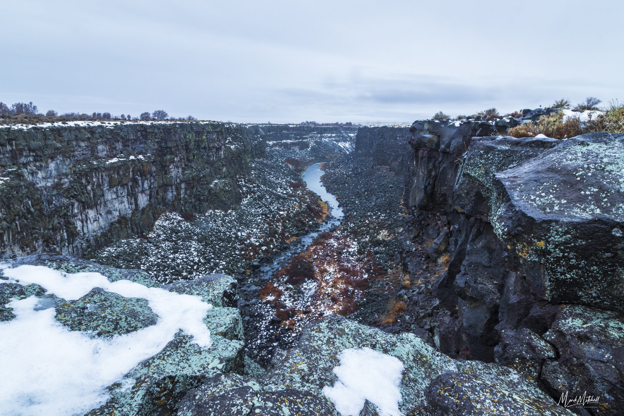 Malad Gorge in Winter | Wendell, Idaho