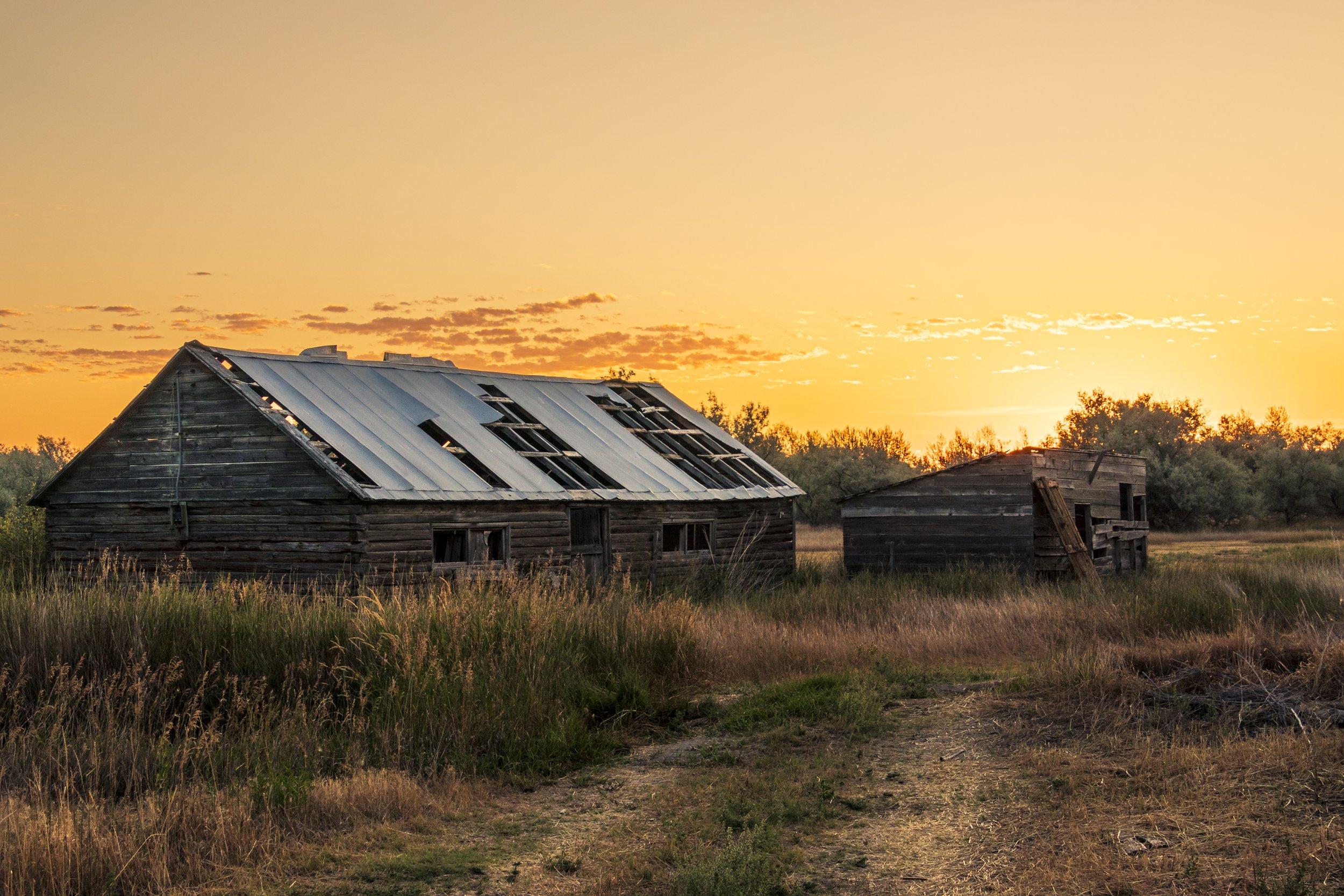 Old Homestead Near Roberts | South Eastern Idaho Landscape Fine Art Print