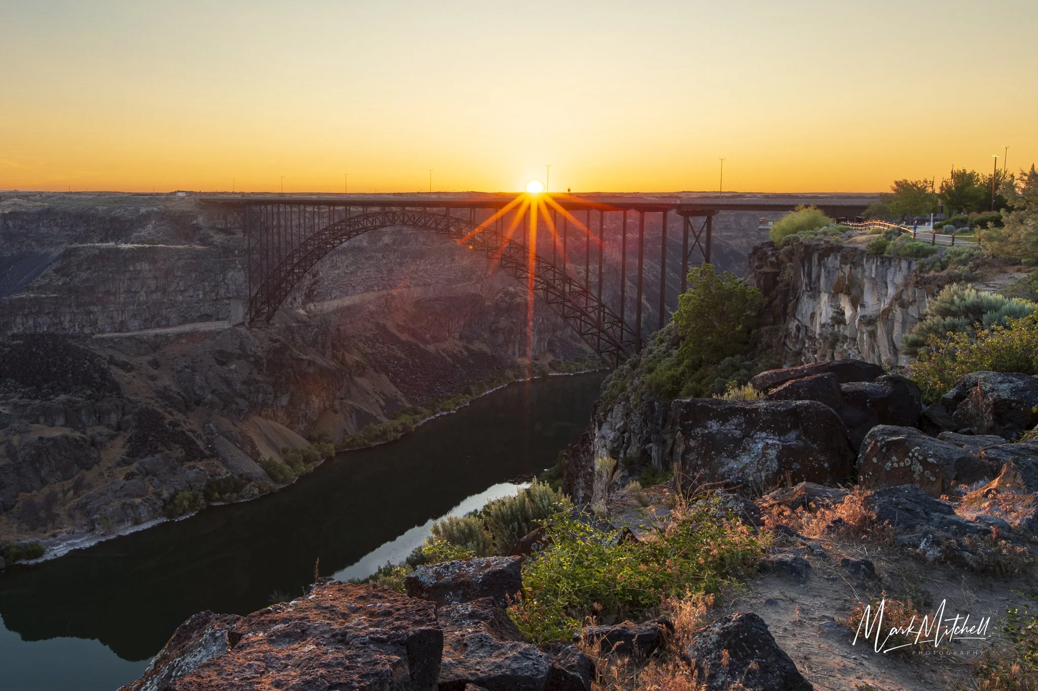 Perrine Bridge June Sunrise | Southern Idaho Landscape Fine Art Print