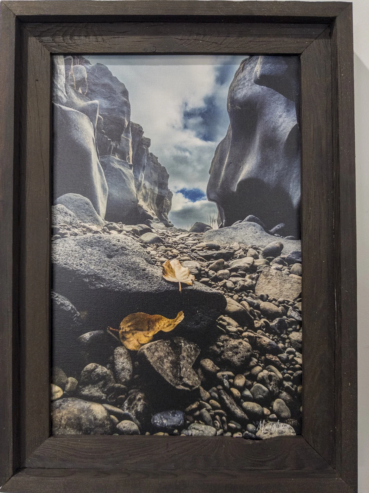 Fall leaves at Black Magic Canyon | Southern Idaho Landscape Fine Art Print