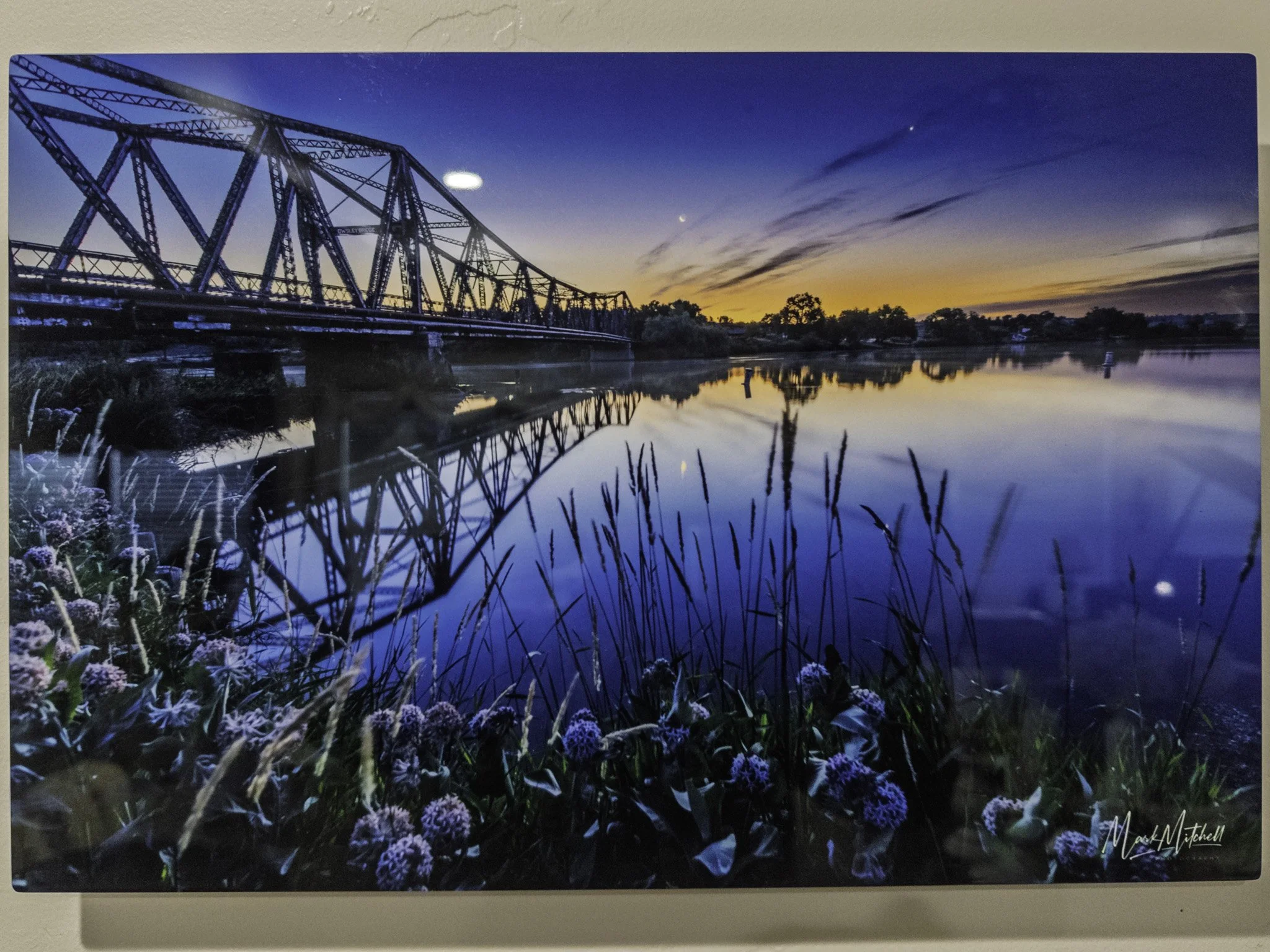 Old Owsley Bridge before sunrise | Southern Idaho Landscape Fine Art Print