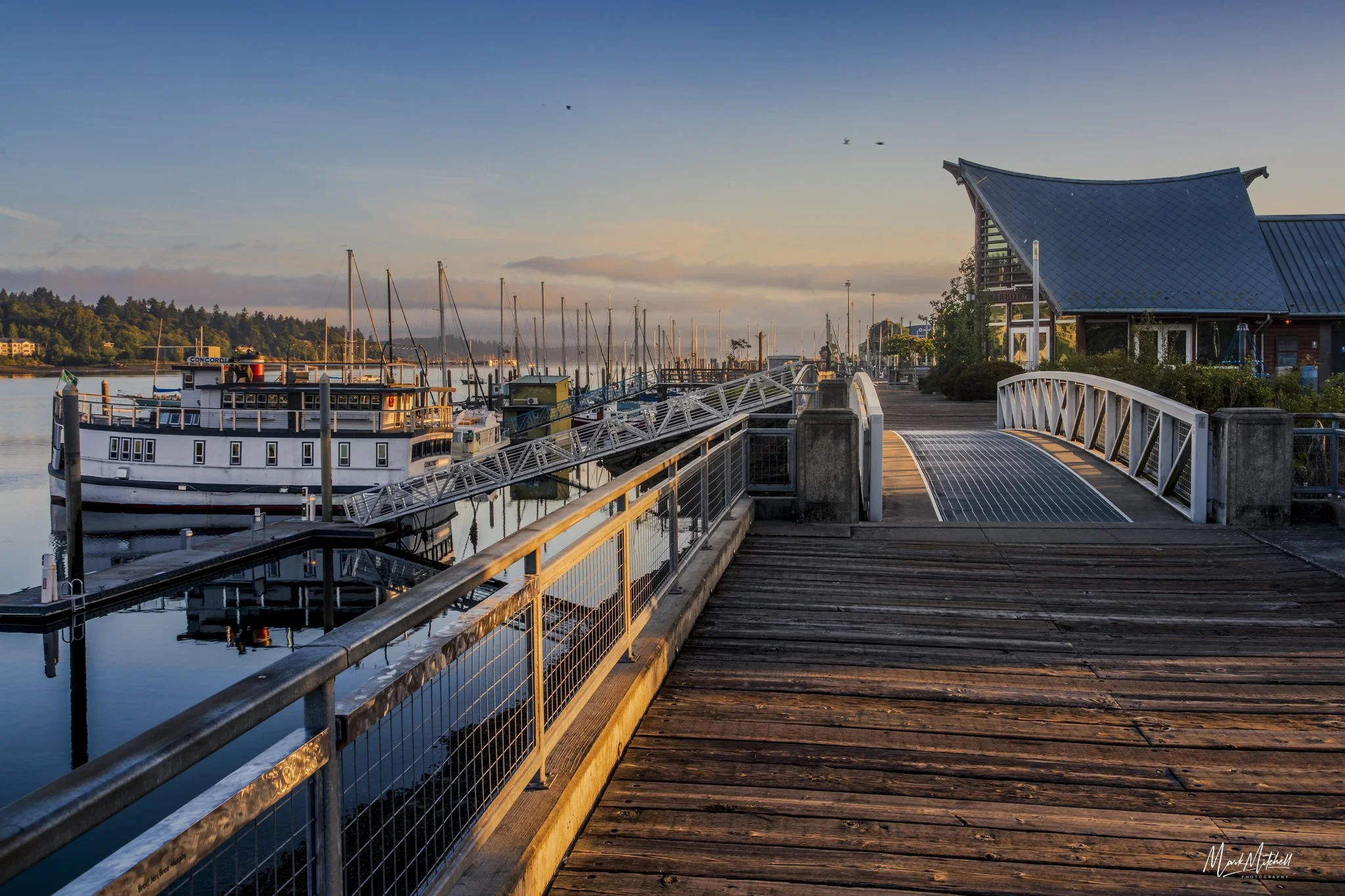 Sunrise on Percival Landing | Olympia, Washington