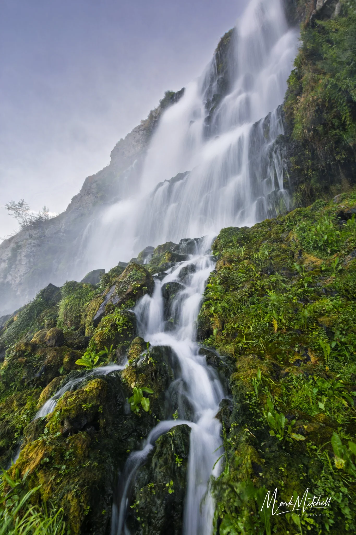 Lemmon Falls with Morning Mists | Southern Idaho Landscape Fine Art Print
