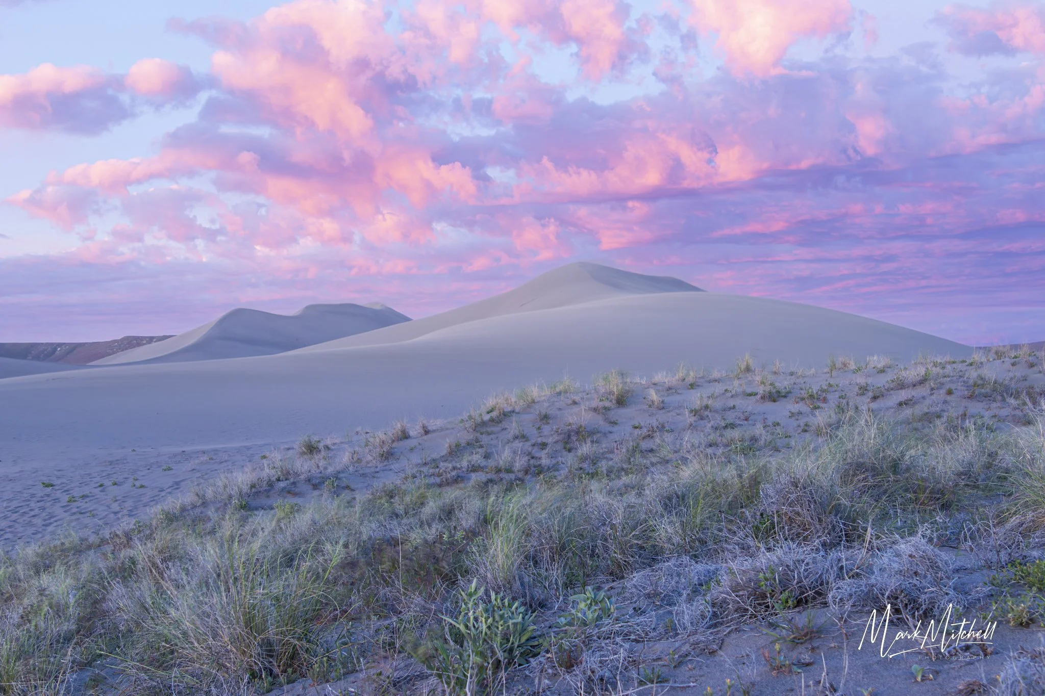 Cotton Candy Clouds at Bruneau Dunes | Southern Idaho Landscape Fine Art Print