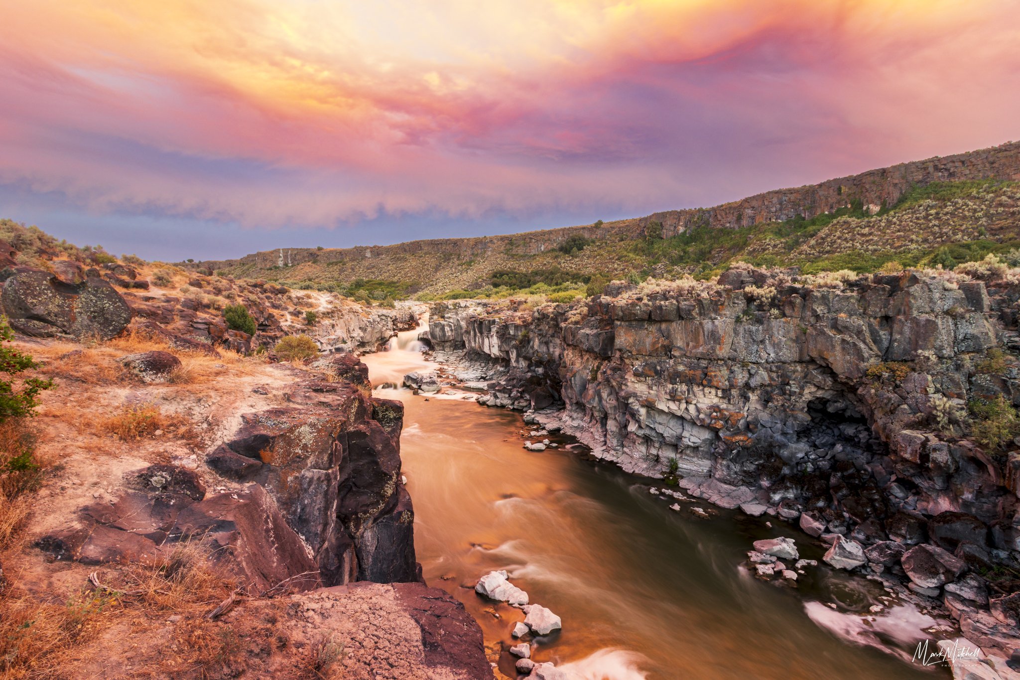 Cauldron Linn Sunset | Murtaugh, Idaho