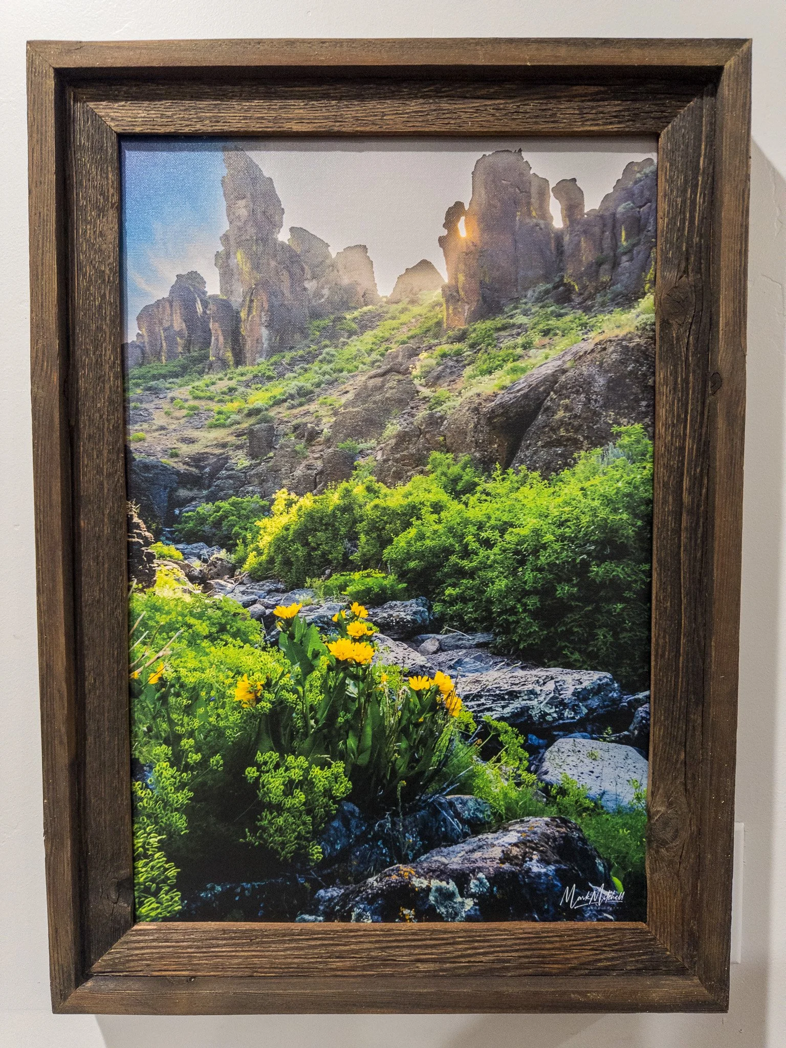 Sunny Spring at Little City of Rocks | Southern Idaho Landscape Fine Art Print