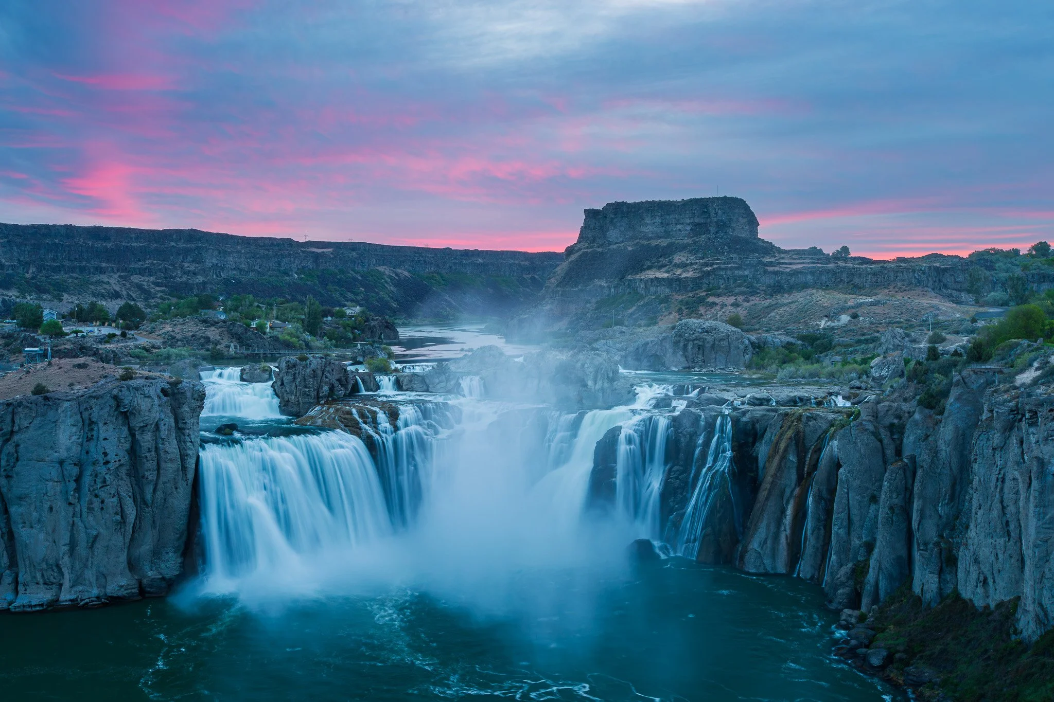 Pink Skies Over Shoshone Falls.jpg