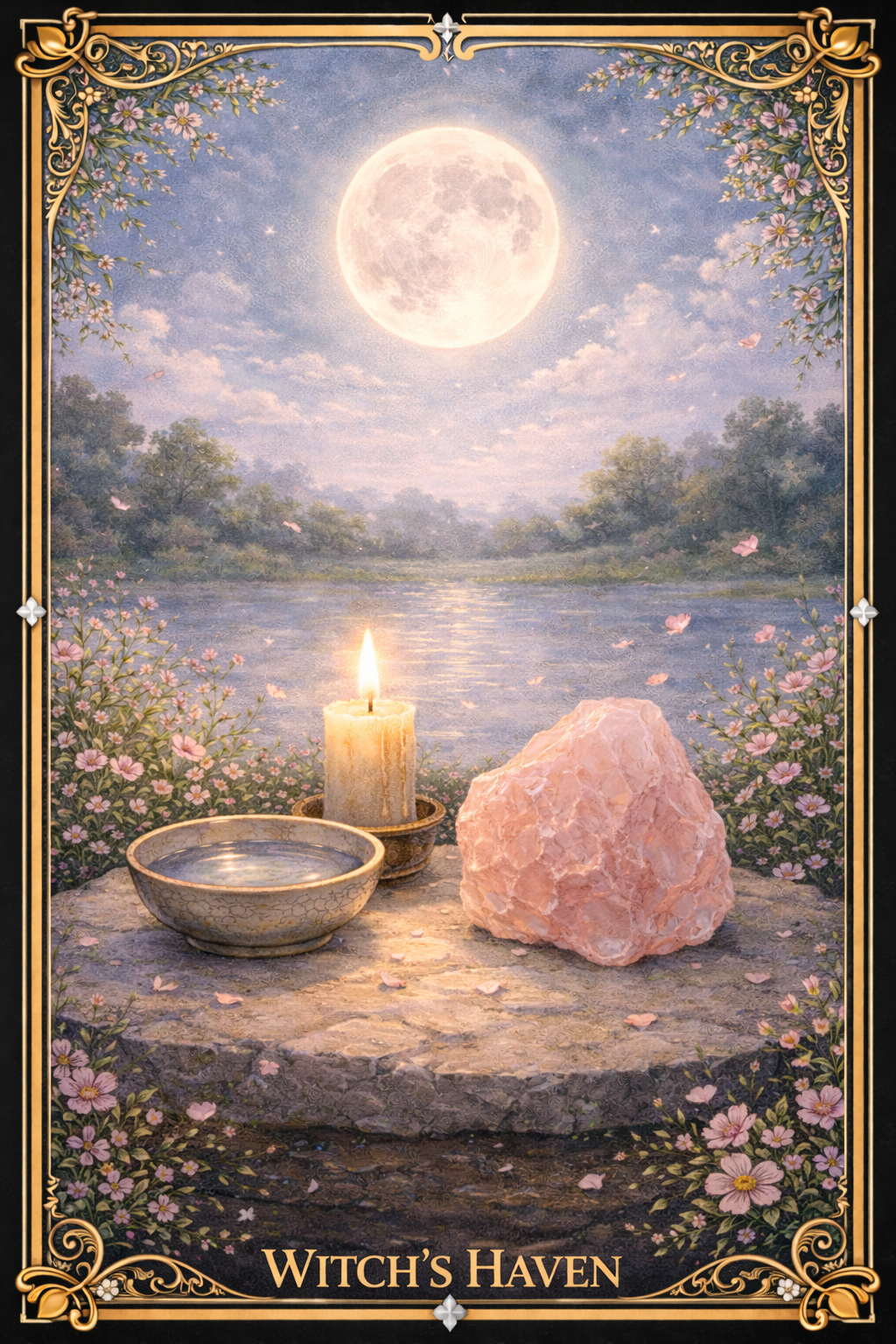 Pink Full Moon in Libra