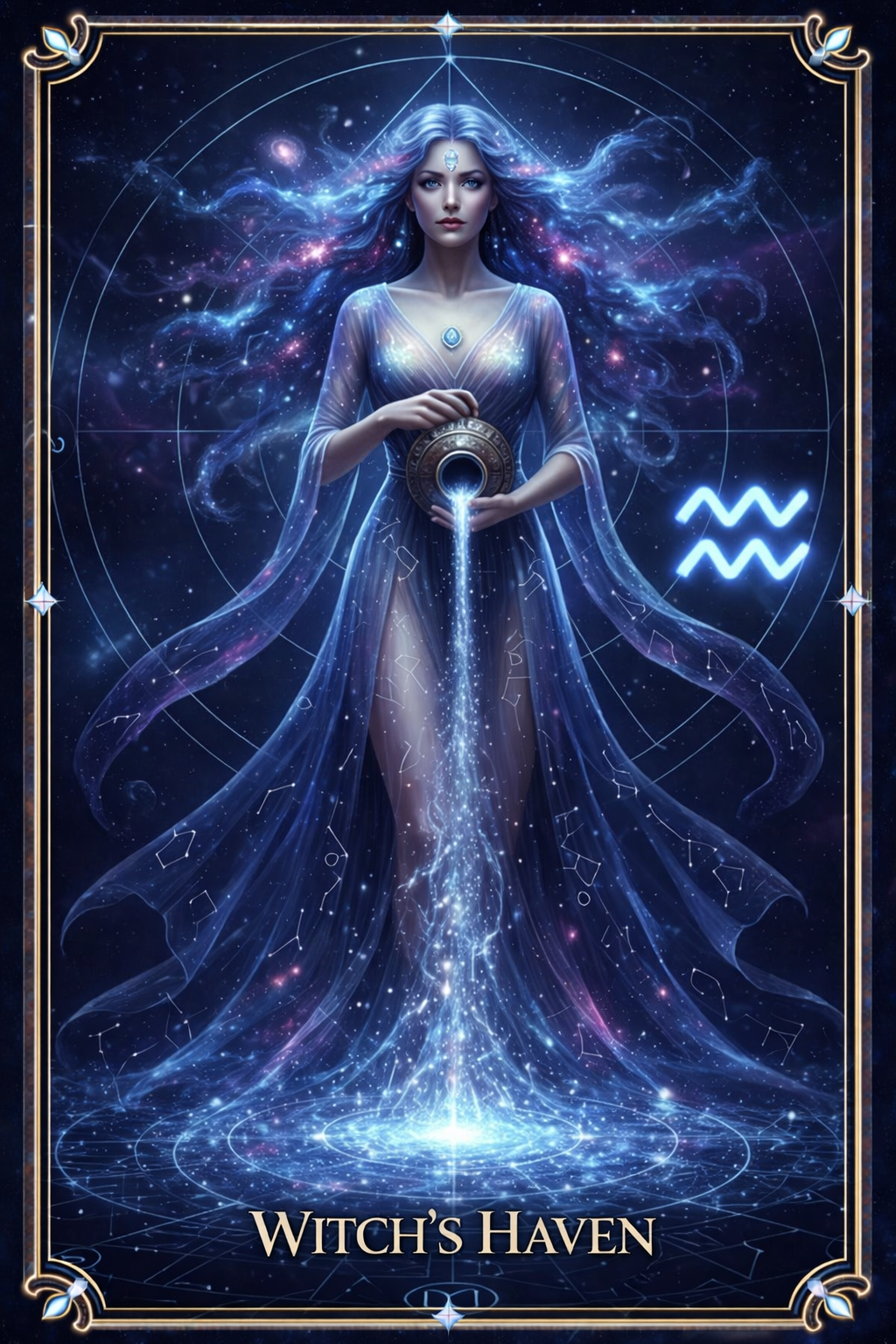 Aquarius Ritual Card