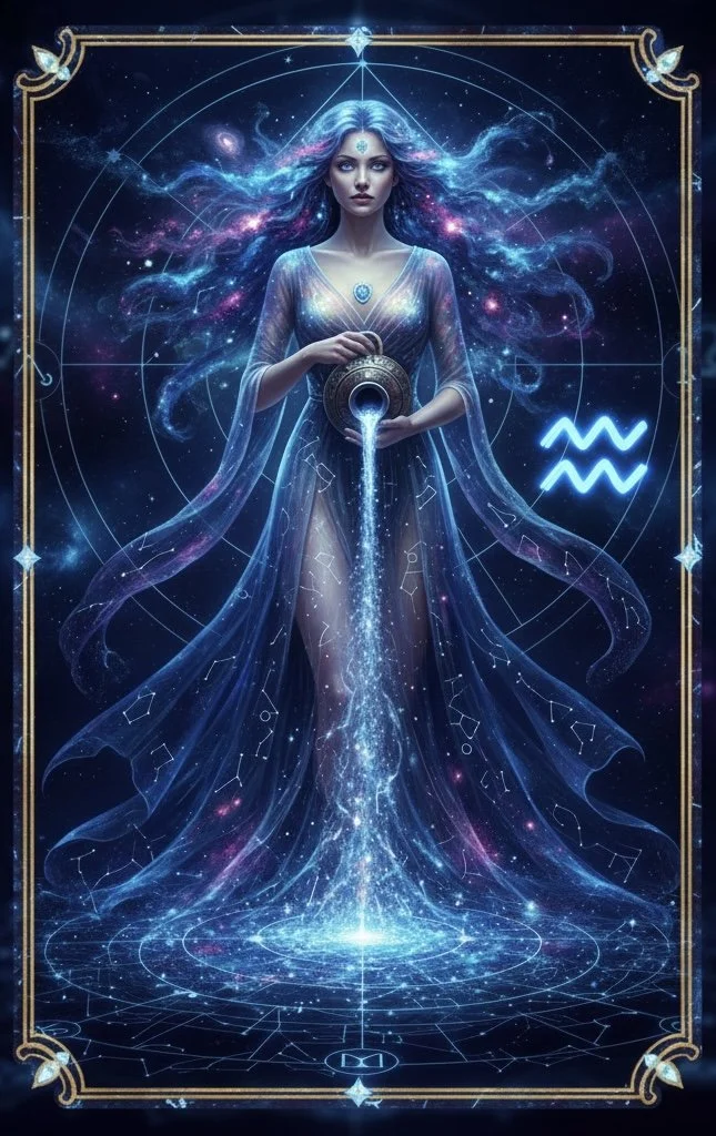 Aquarius Ritual Card