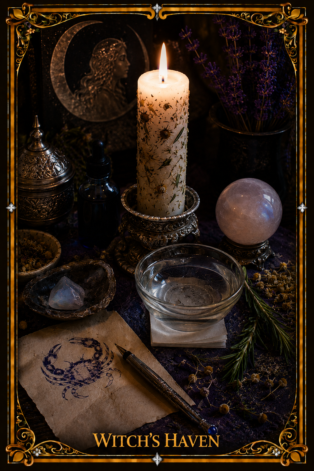 Cancer Ritual Card