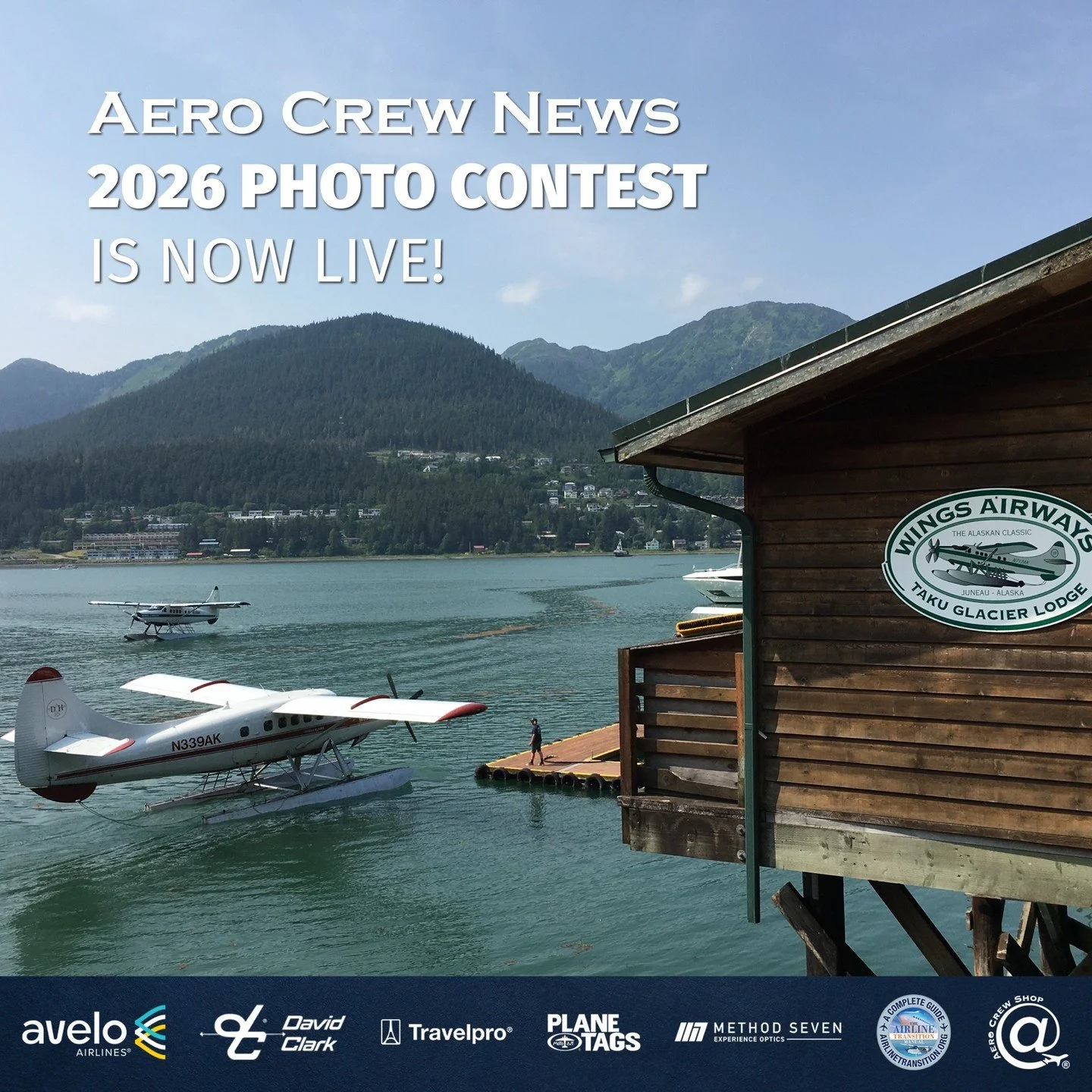Entries continue to fly in for the 2026 Aero Crew News Photo Contest! Submit yours (multiple entries accepted) today for a chance to win great prizes from David Clark&reg;, Avelo Air, Travelpro&reg; luggage, Method SevenTM sunglasses, and more! The t