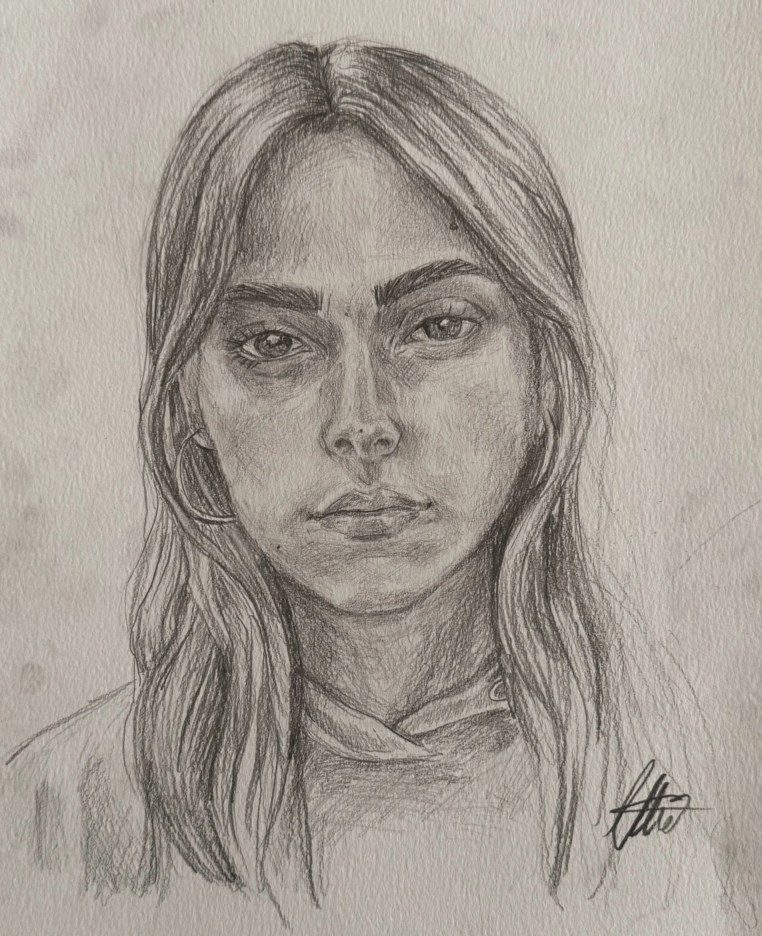 "Self Reliance" 8x11, Pencil, 2025