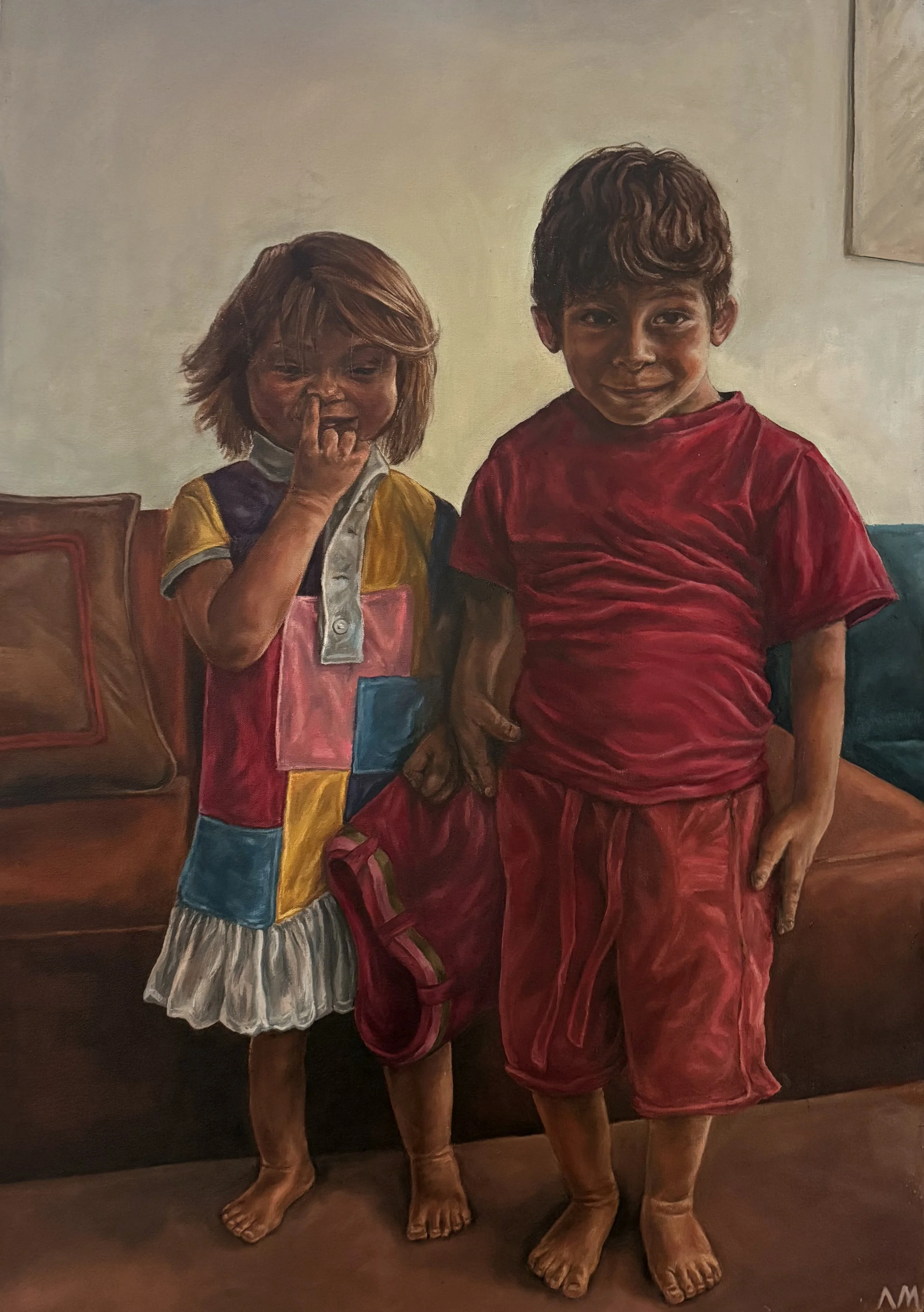 "Home base" 3'2 x 28, Oil, 2026