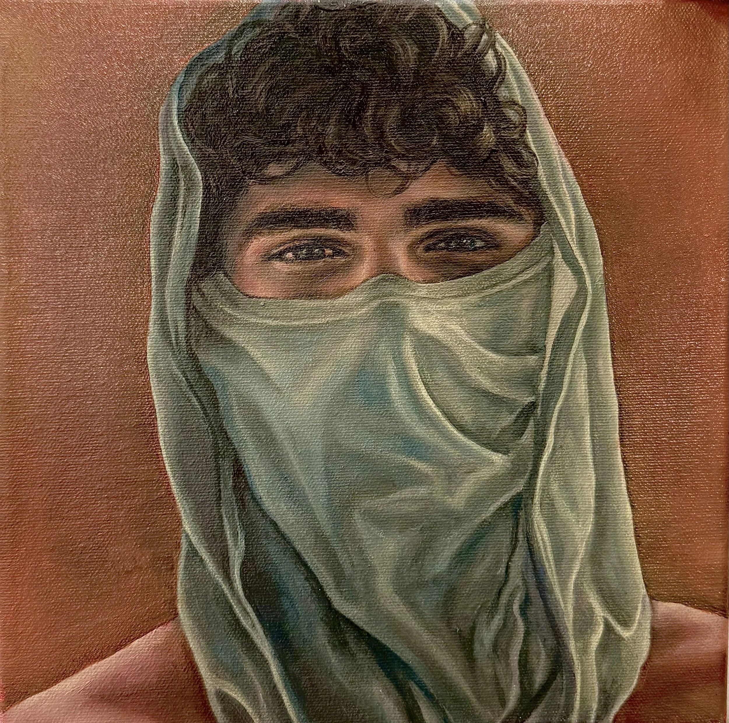 "Linger", 10x10, Oil, 2026