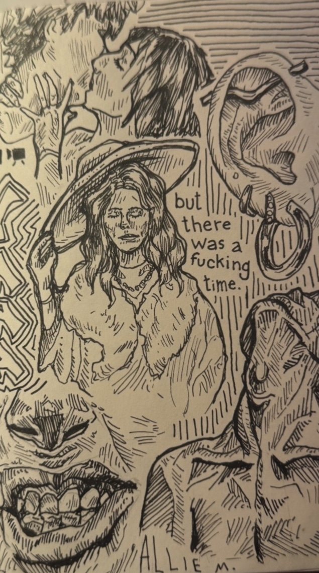 5x8, Ink, 2025