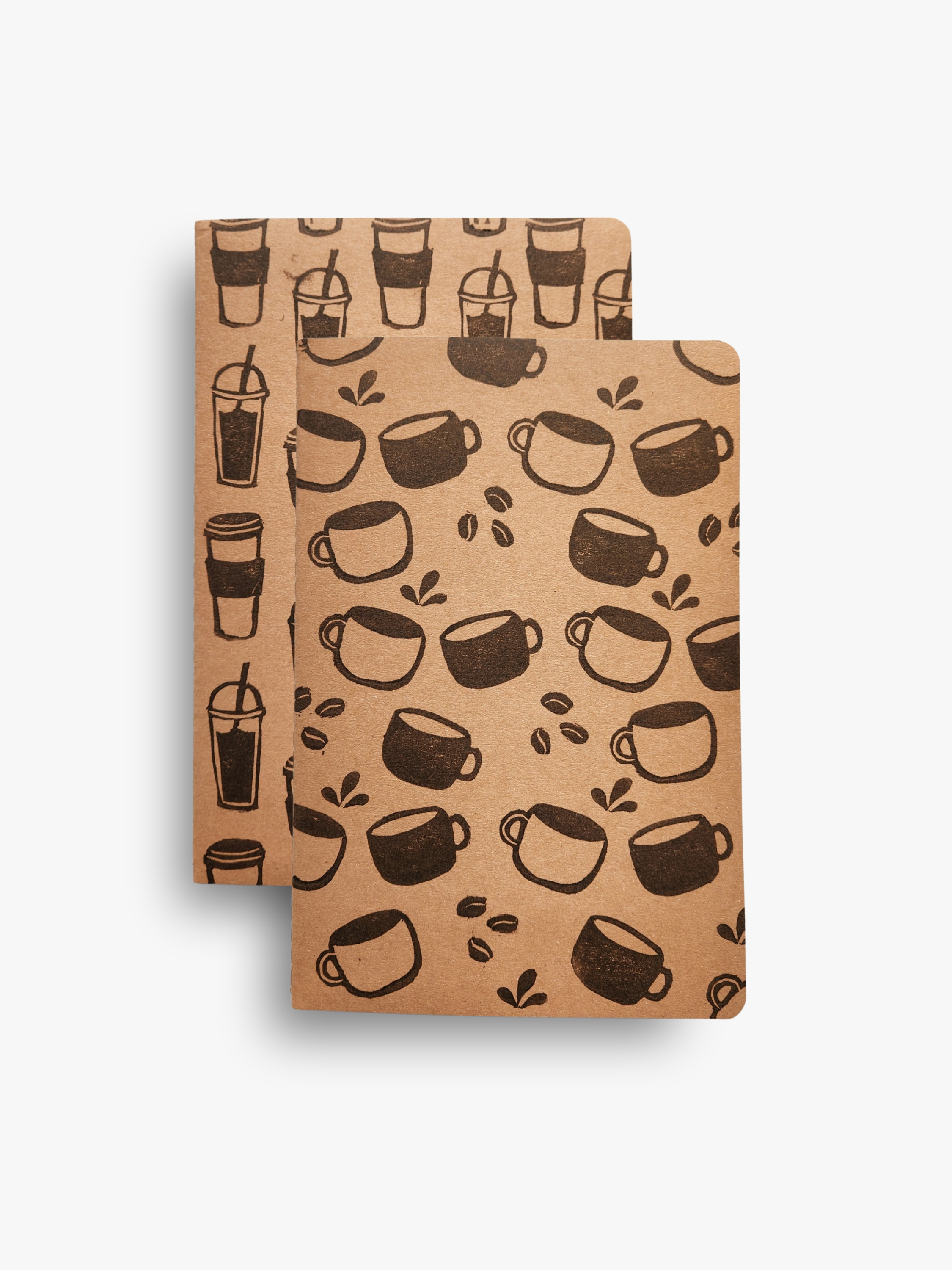 Coffee Cup Notebook Set - Dark