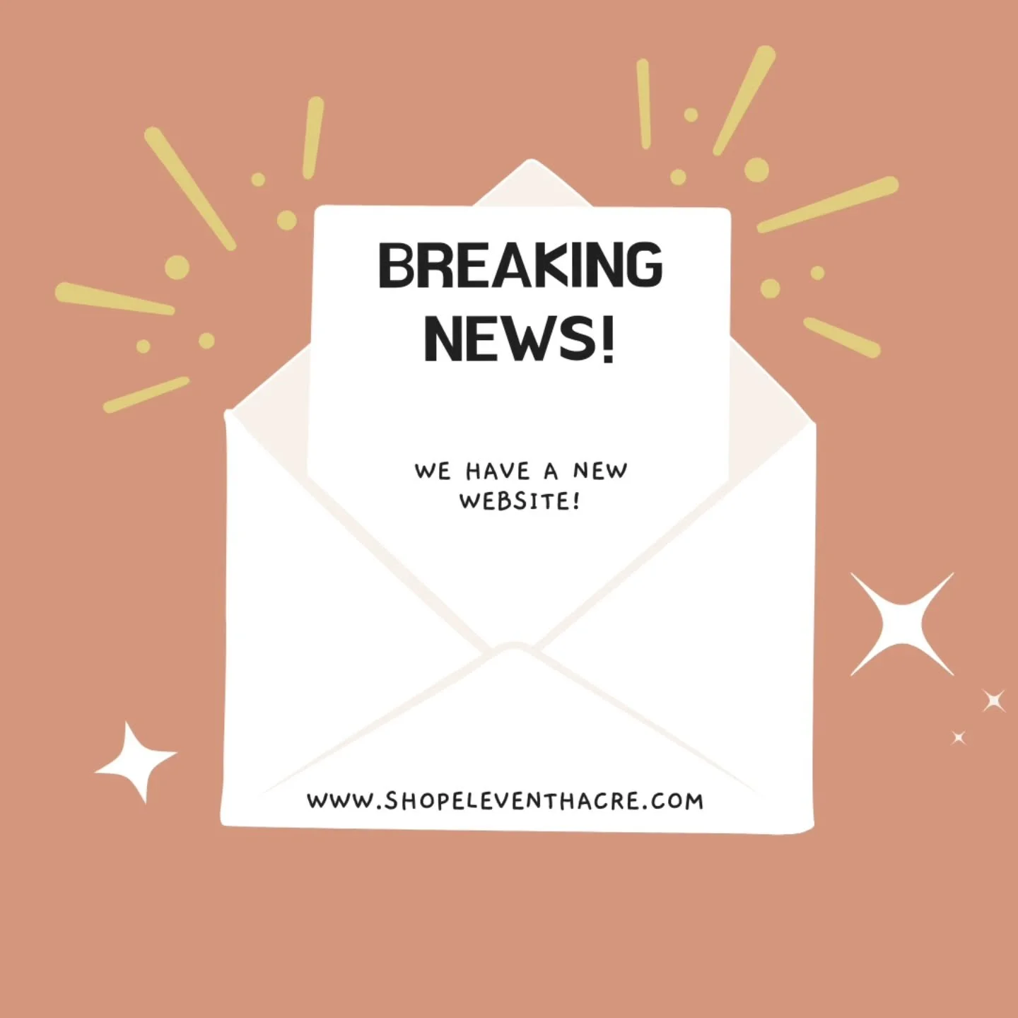 I spilled the beans a little bit yesterday but Ive been working behind-the-scenes on a new website!!!

Its a work in progress but Im very proud of how far its come already and I hope it makes your shopping experience more fun!🩷💛🩷💛

www.shopeleven