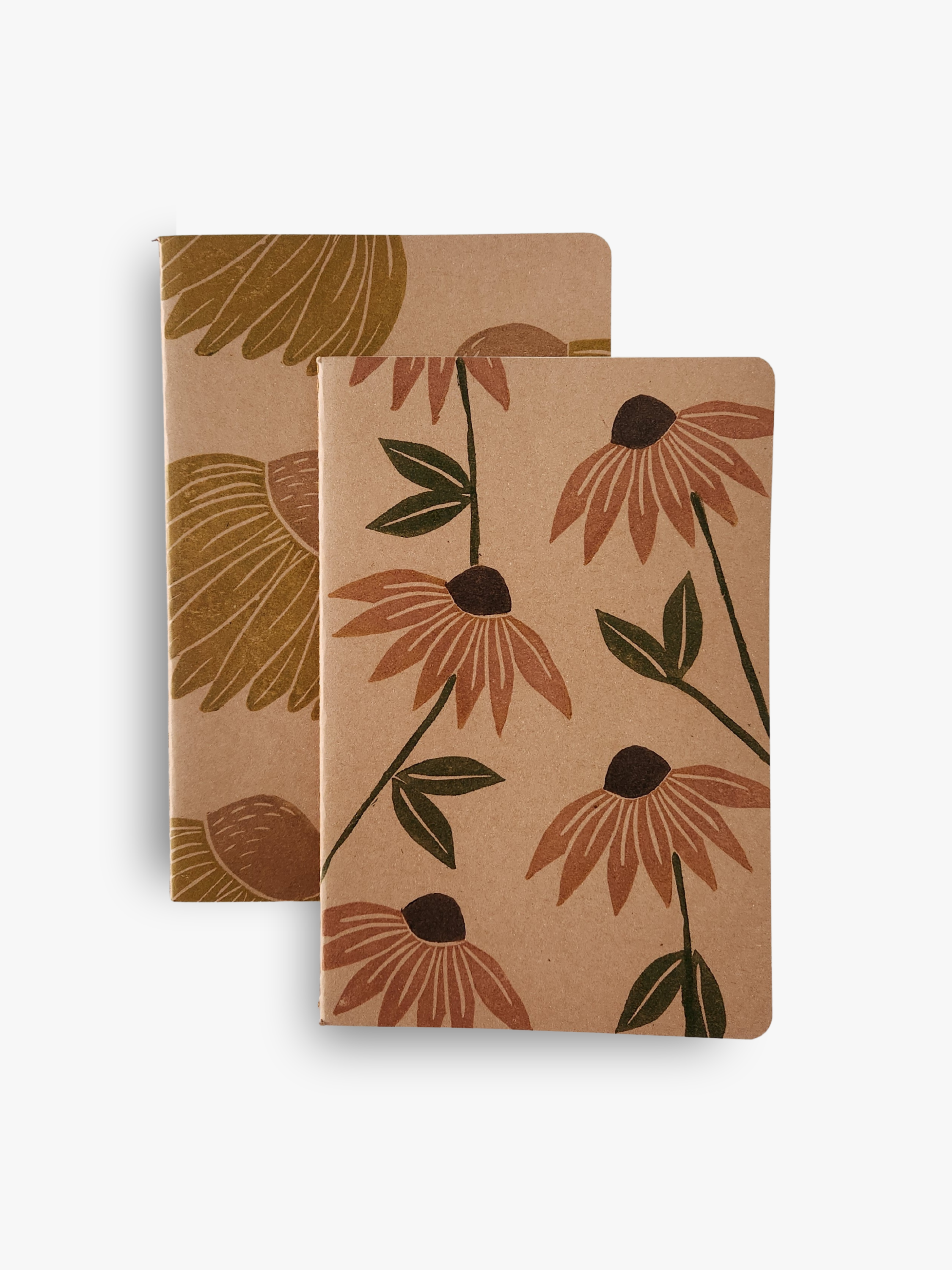 Pink Rudbeckia & Yellow Coneflower Notebook Set