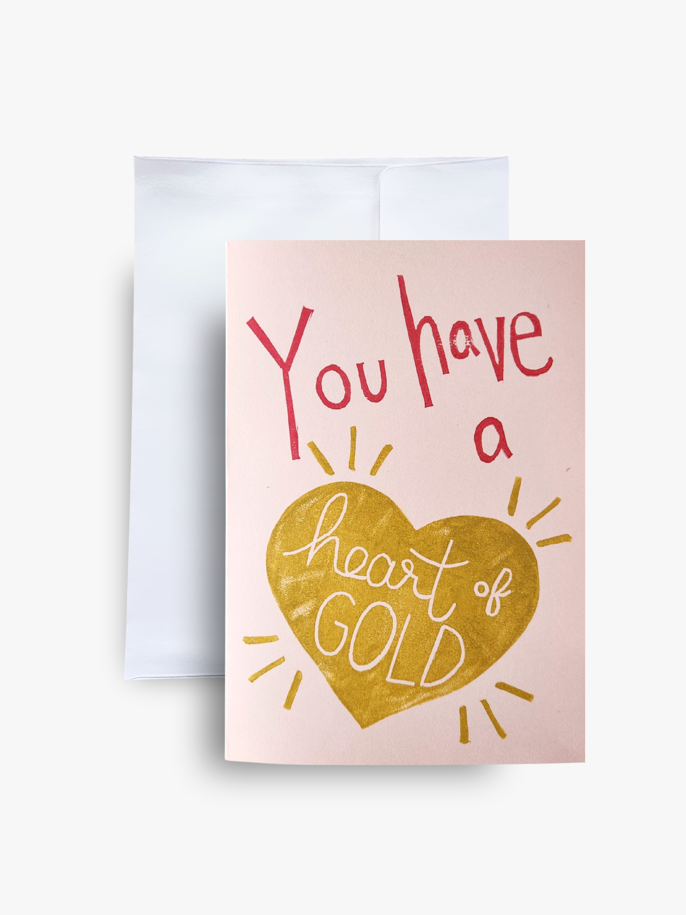 Heart of Gold Card