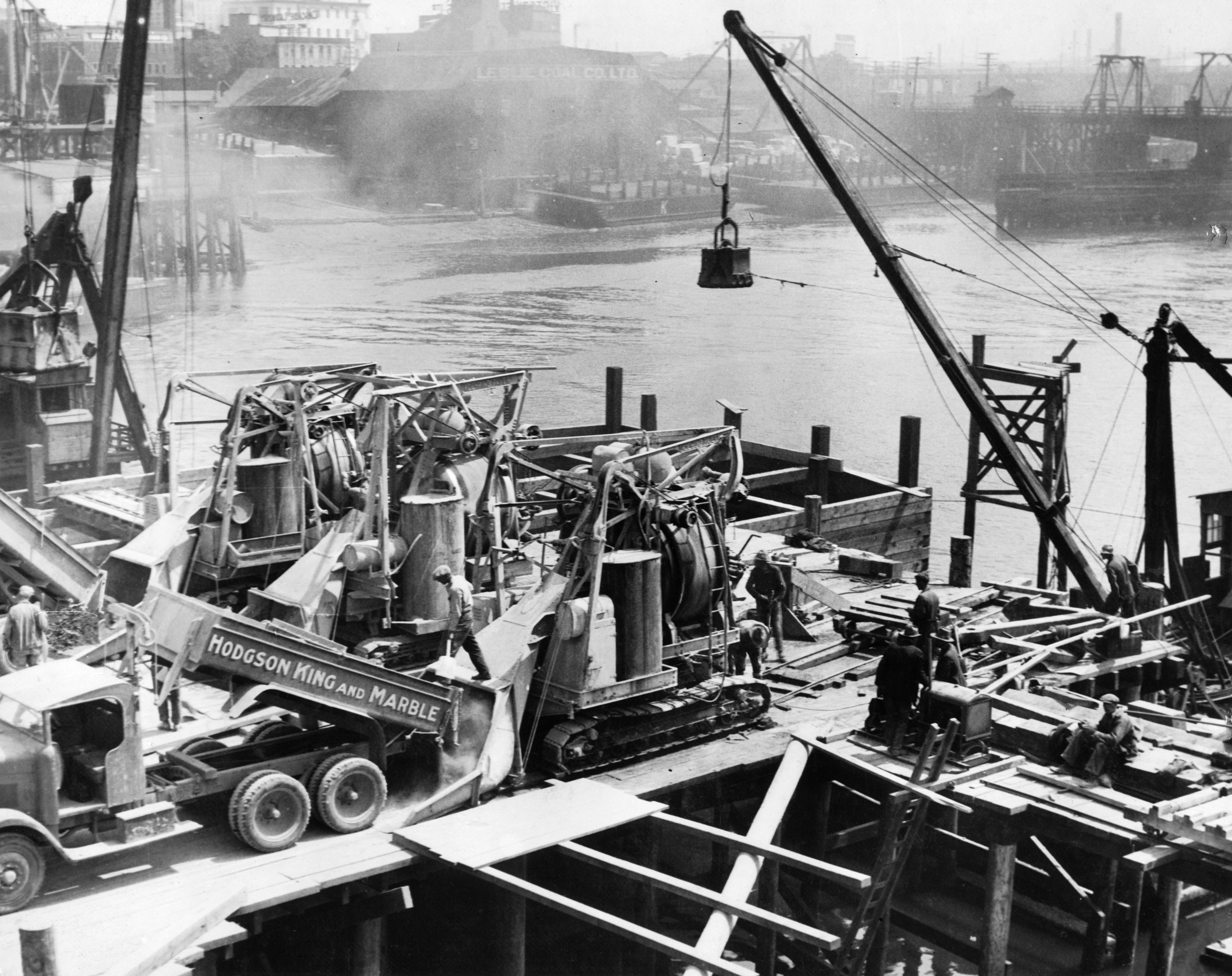The Burrard Street Bridge - 1928