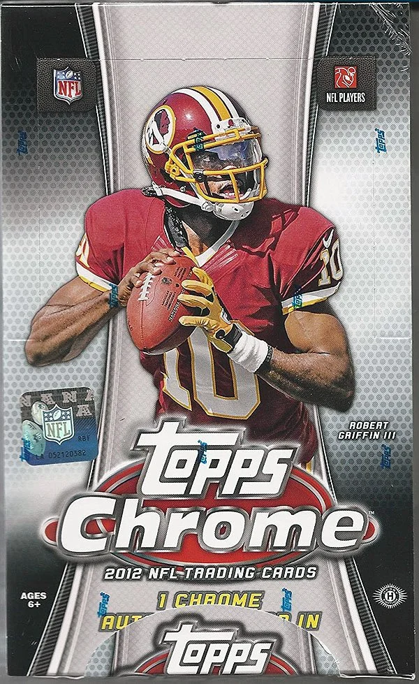 2012 Topps chrome football (NFL) hobby box