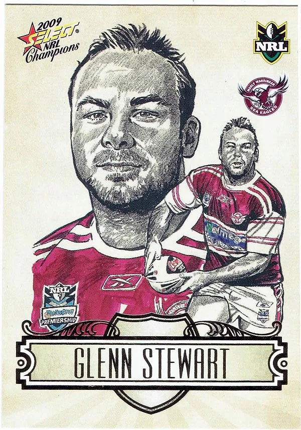 NRL2009SCSK12_2009_select_NRL_champions_sketch_glenn_stewart_SK12_TCAC.JPG