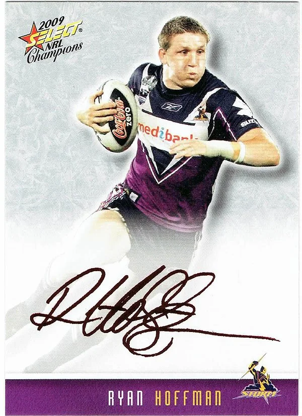 NRL2009SCFS021_2009_select_NRL_champions_red_foil_signature_ryan_hoffman_FS21.JPG