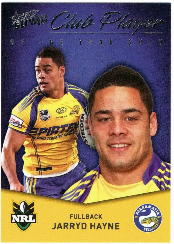 NRL2011SSTCP26_2011_select_NRL_strike_club_player_of_the_year_2010_jarryd_hayne_CP26_TCAC.jpg