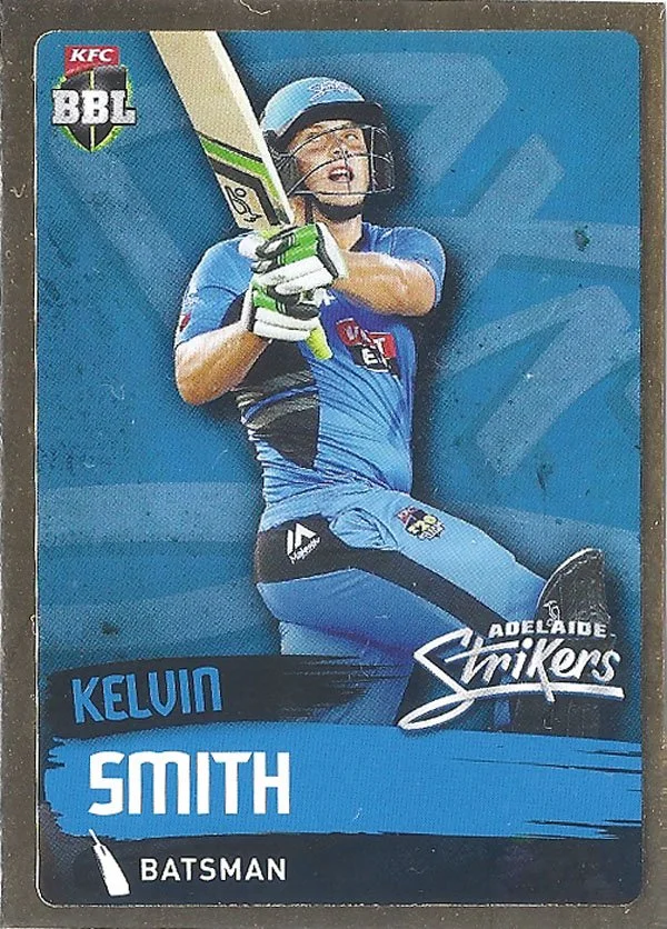 2015-16 Tap N Play cricket Kelvin Smith #075