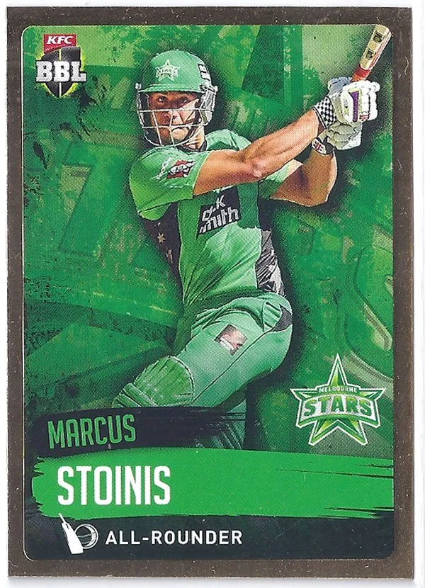 2015-16 Tap N Play cricket Marcus Stonis #131