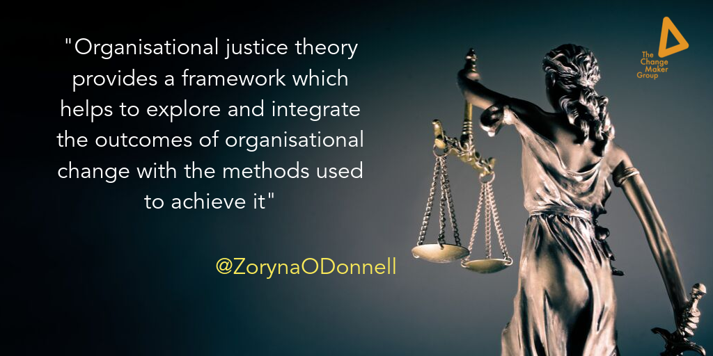 Organisational justice: The often overlooked factor in change management