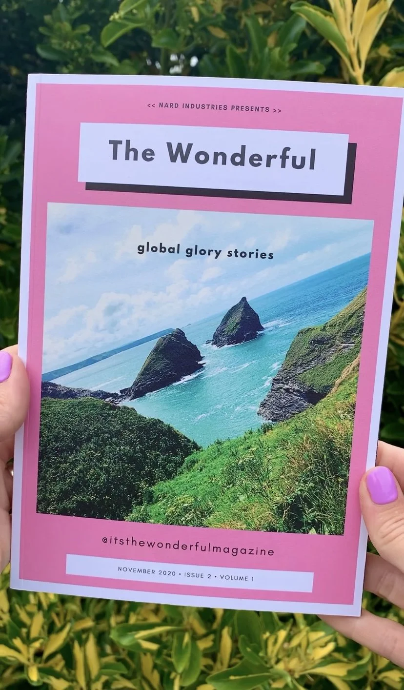 A5 magazine designed for giveaway — filled with real stories of faith in everyday life. Created to be engaging, accessible, and visually powerful.