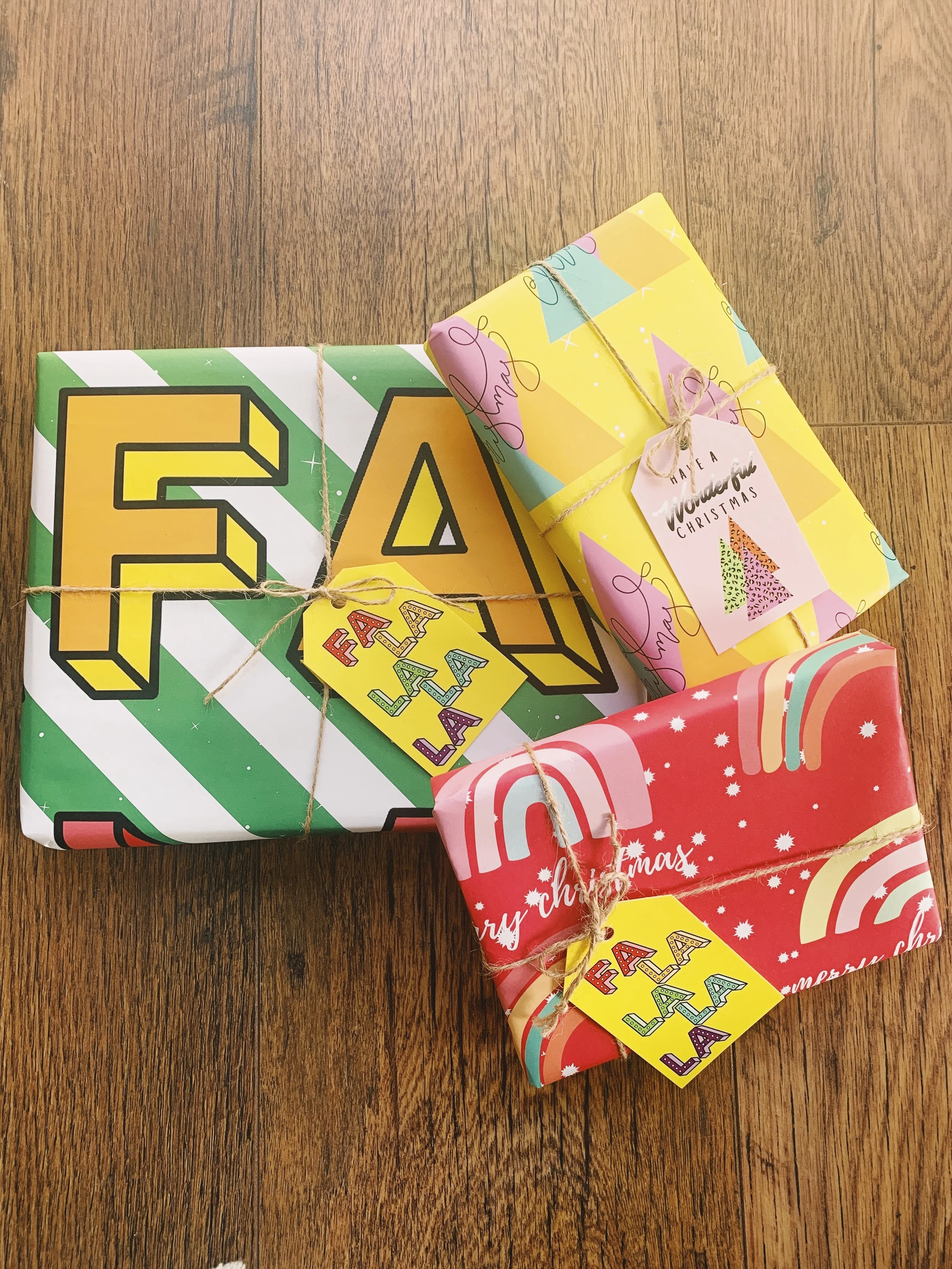 Playful Pattern Wrapping Paper – Colourful and quirky designs to elevate gift-giving. Great for seasonal campaigns or brand collabs.