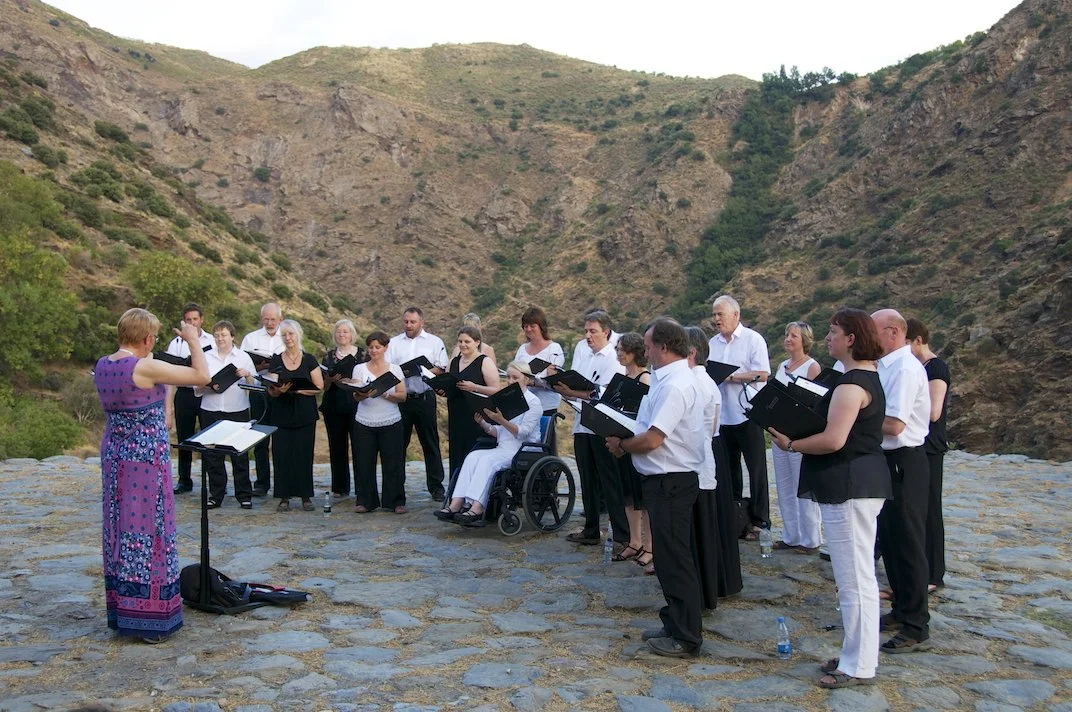 Outdoor Concert in Ferreirola, Alpujarra, Spain