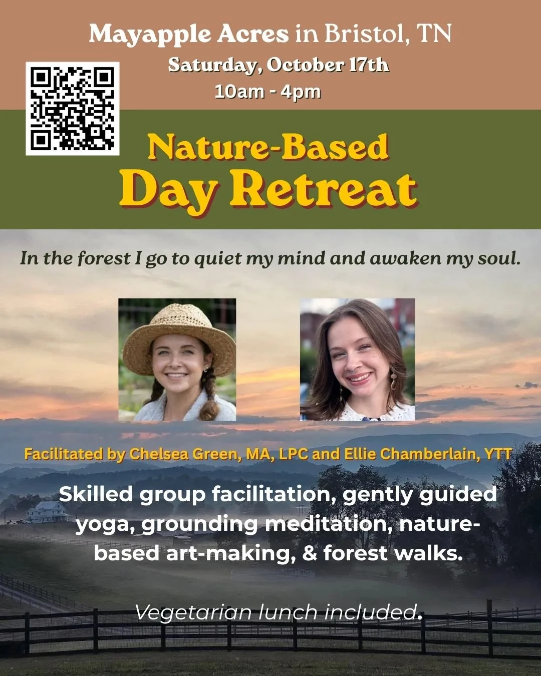 Nature-Based Day Retreat (Sat. Oct. 17th)